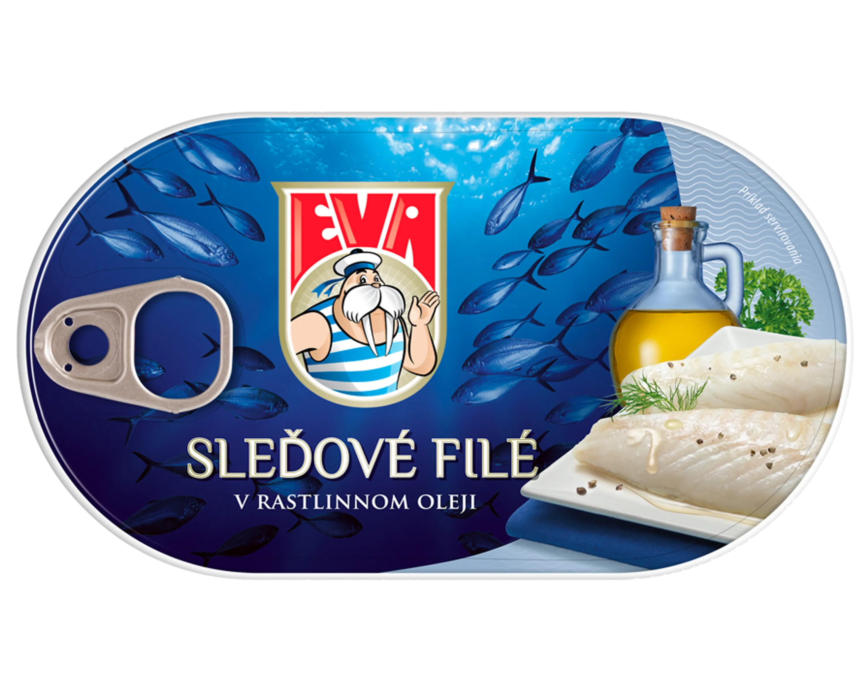 EVA Sleďové filé v rastlinnom oleji