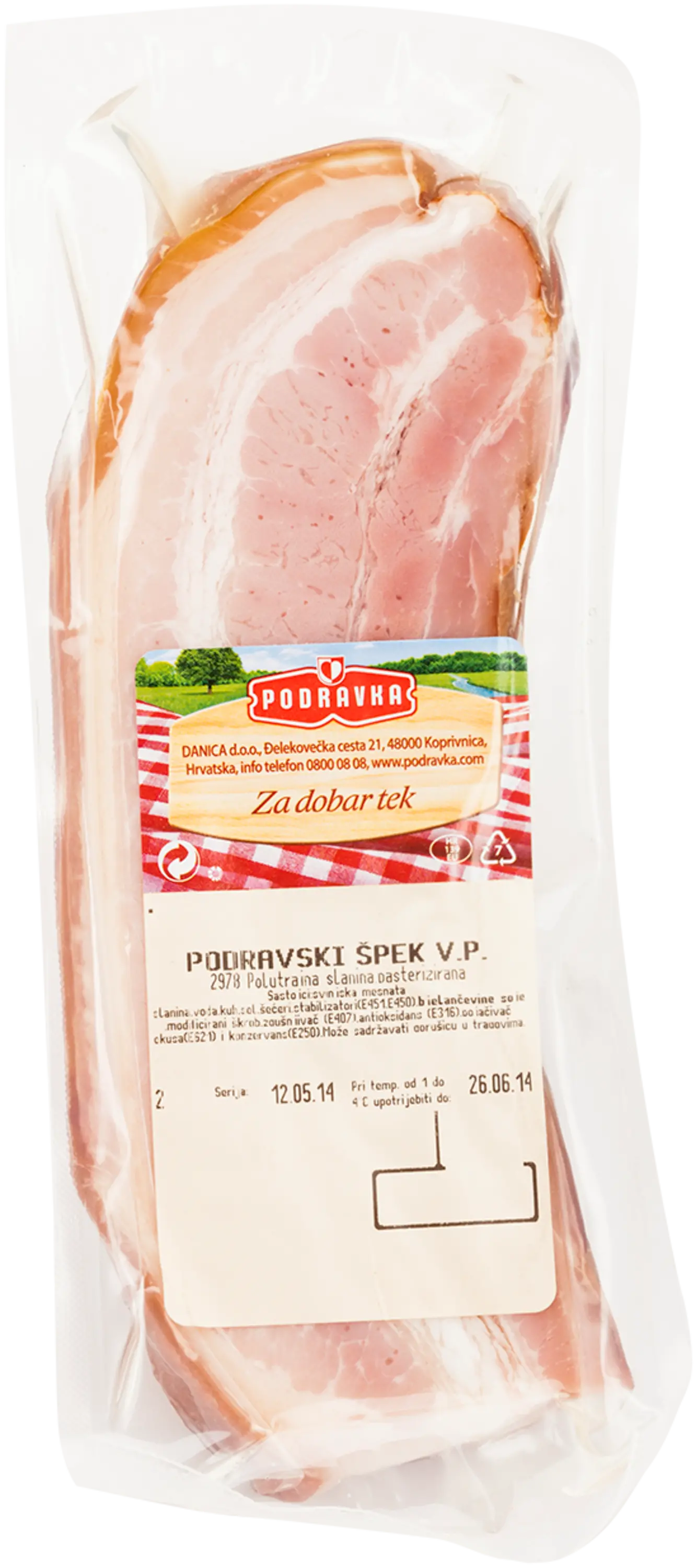 Podravka's bacon