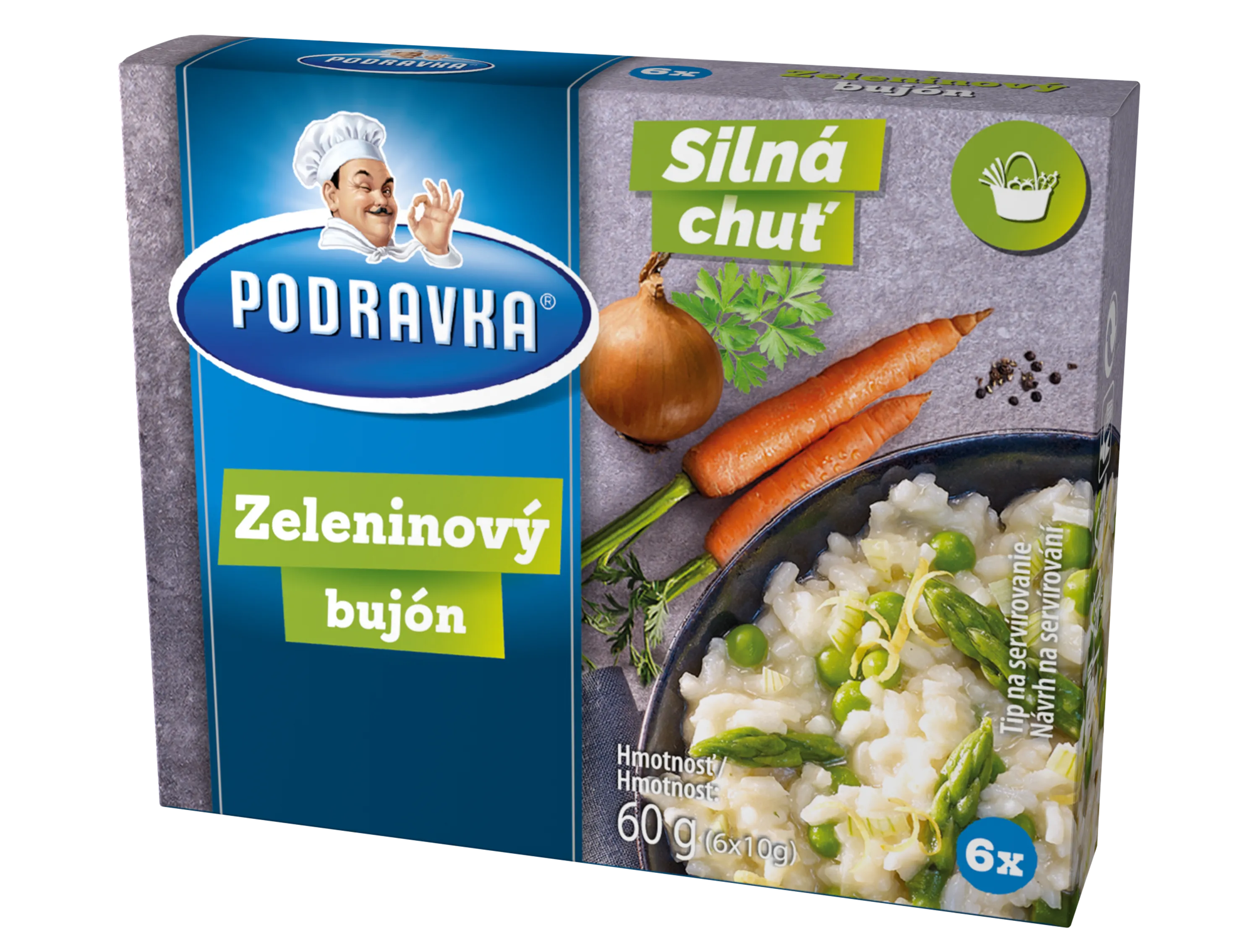 Zeleninový bujón kostky