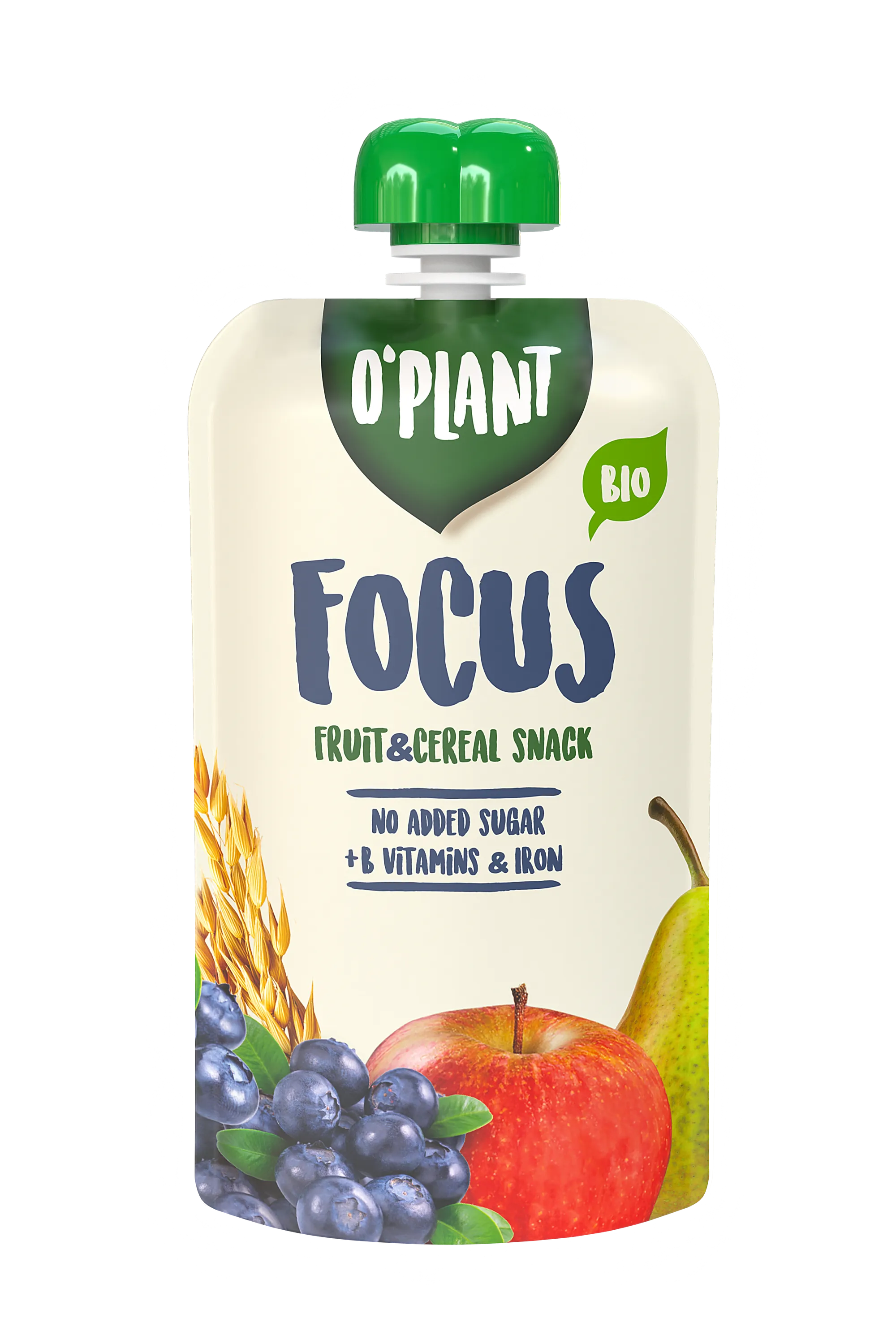 O’plant Focus sadno-žitni snack 200g