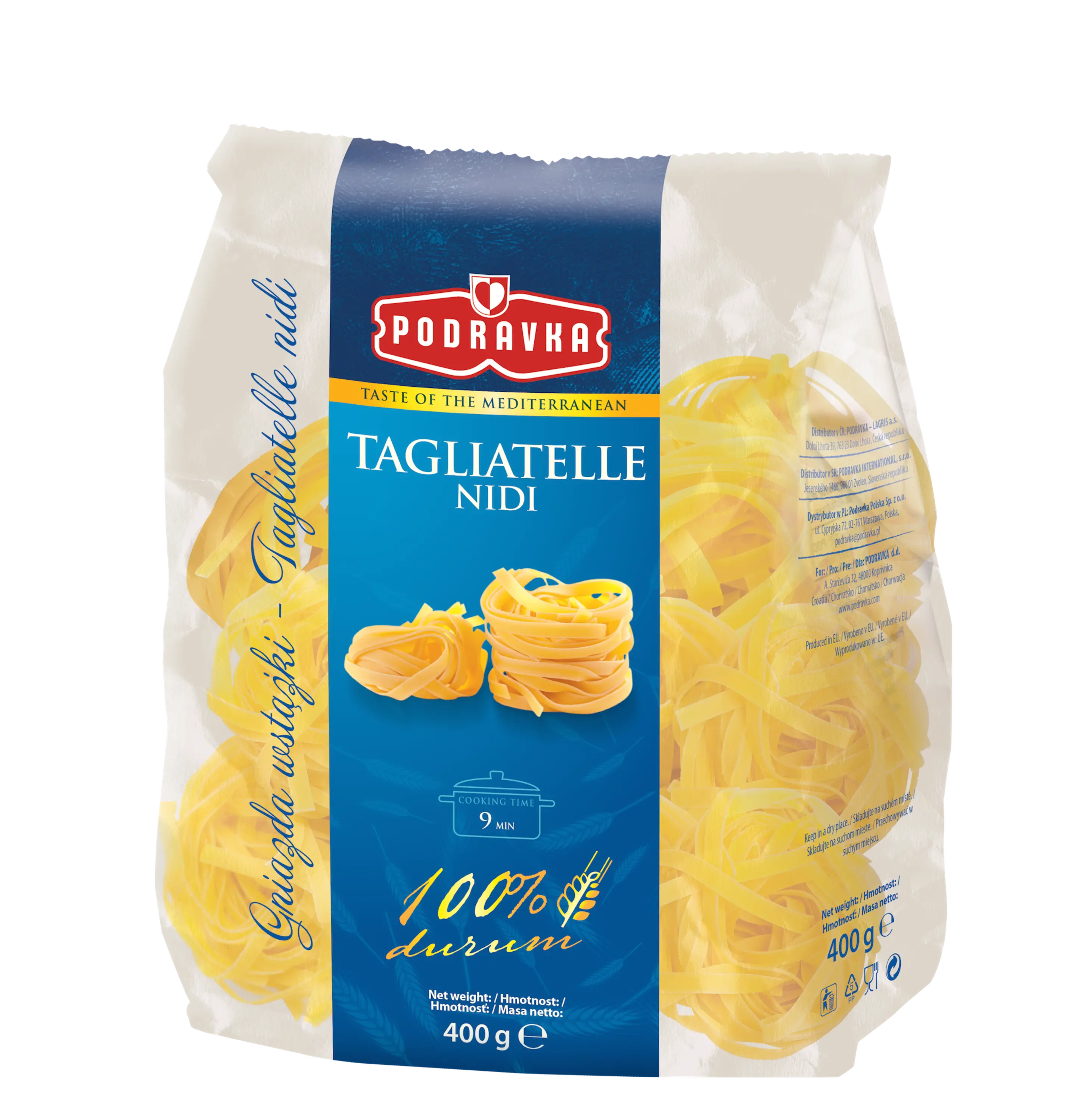Gniazda wstążki (Tagliatelle nidi)
