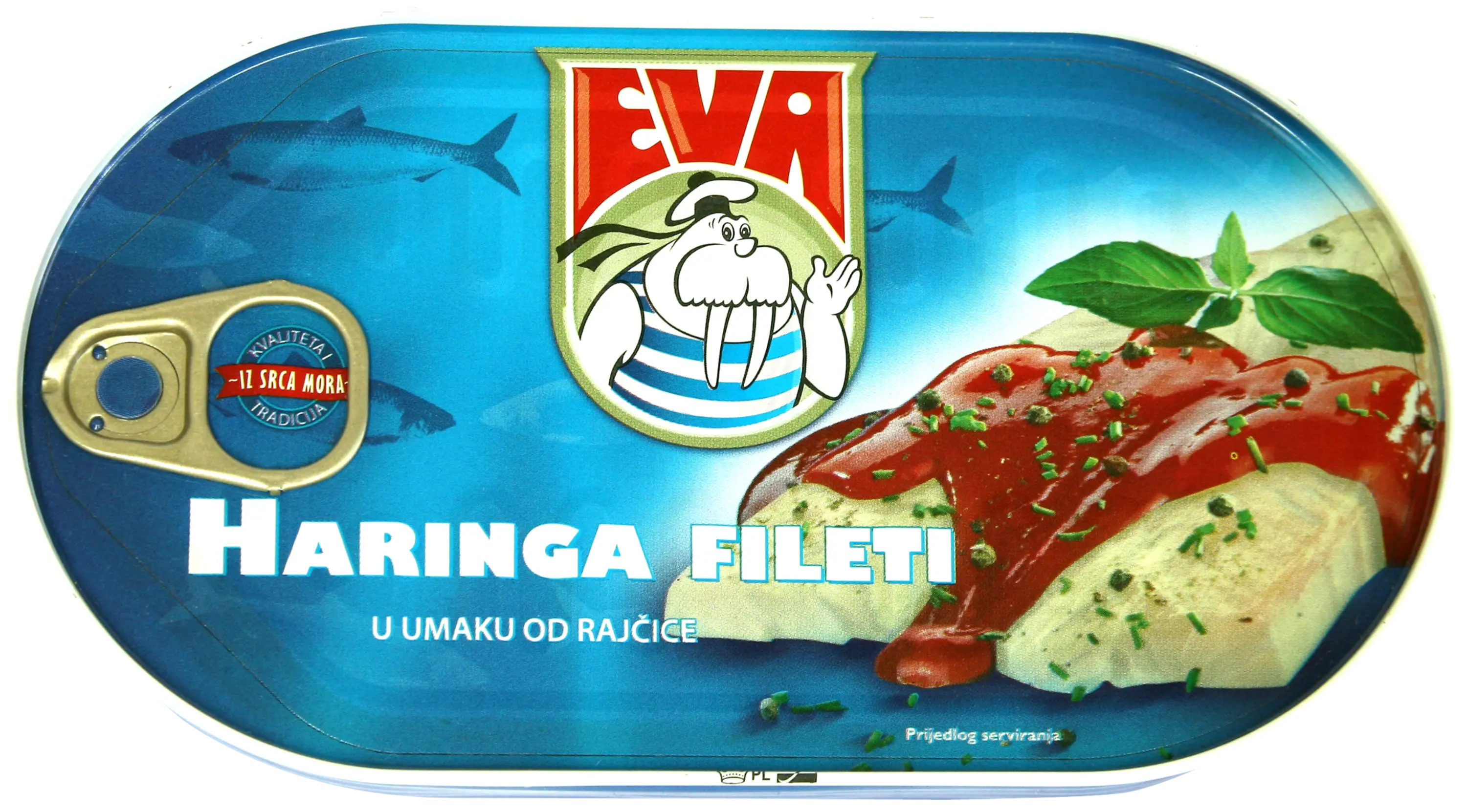 Fileti sleda v paradižnikovi omaki