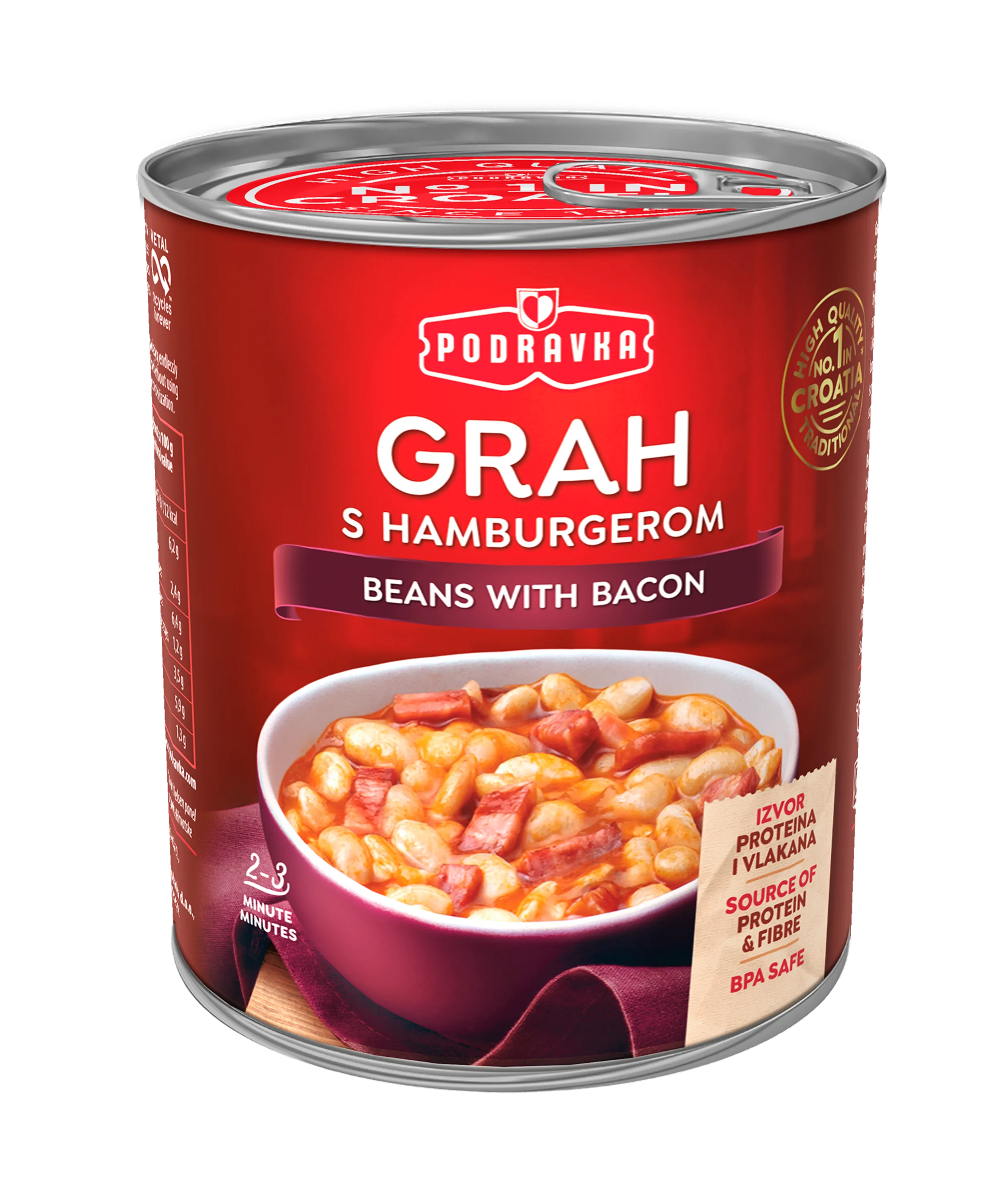 Beans with bacon