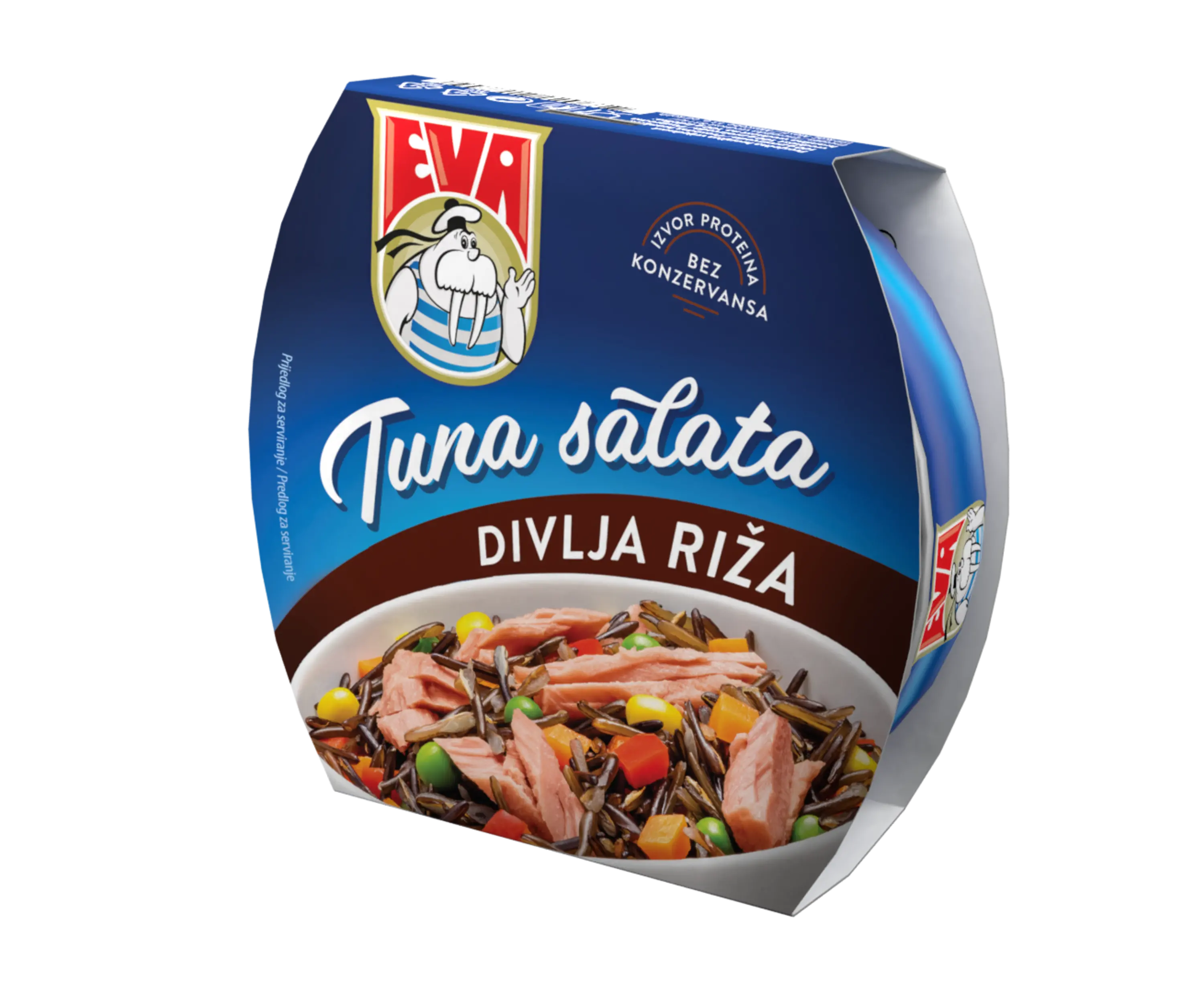 Tuna solata divji riž