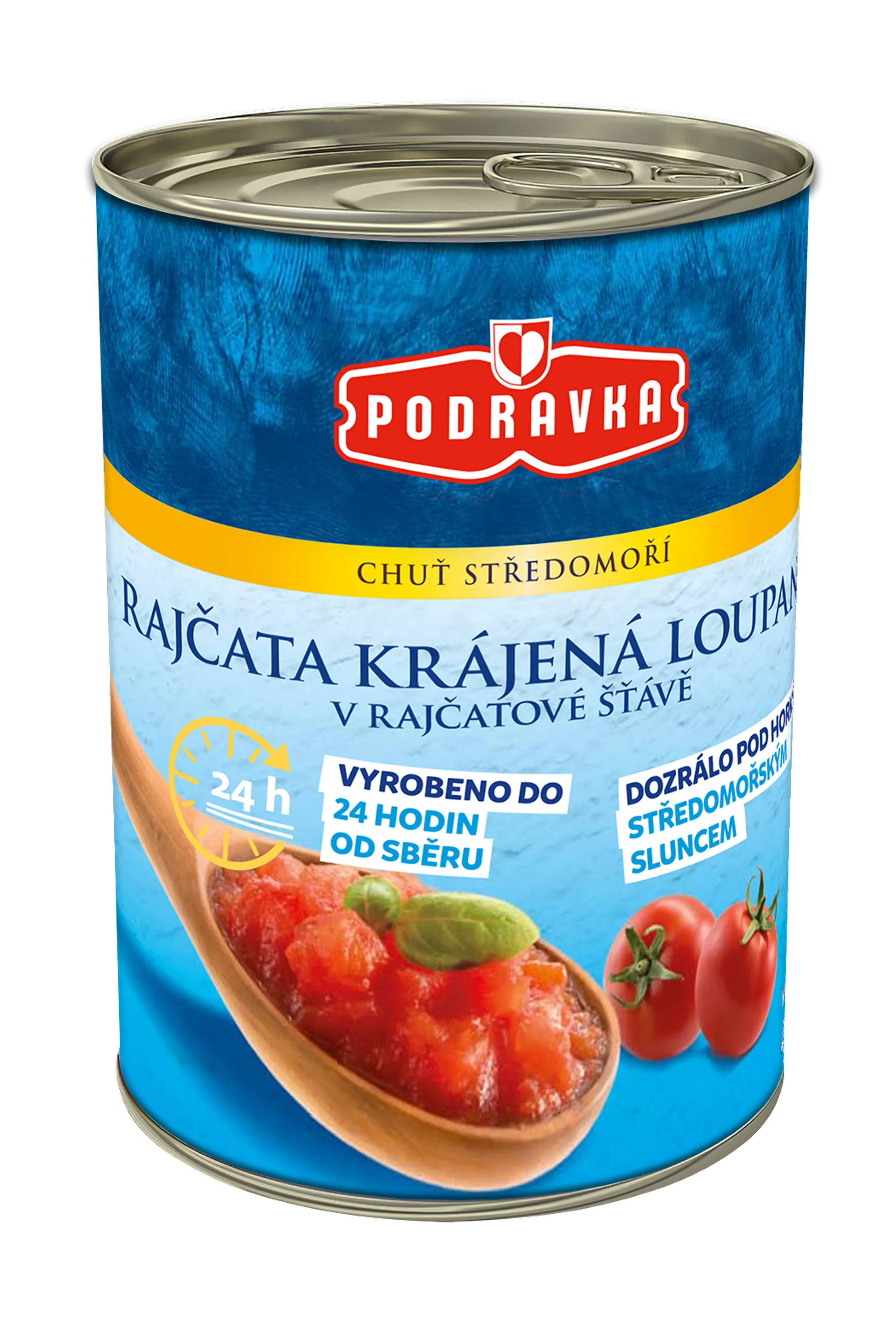 Rajčata krájená loupaná