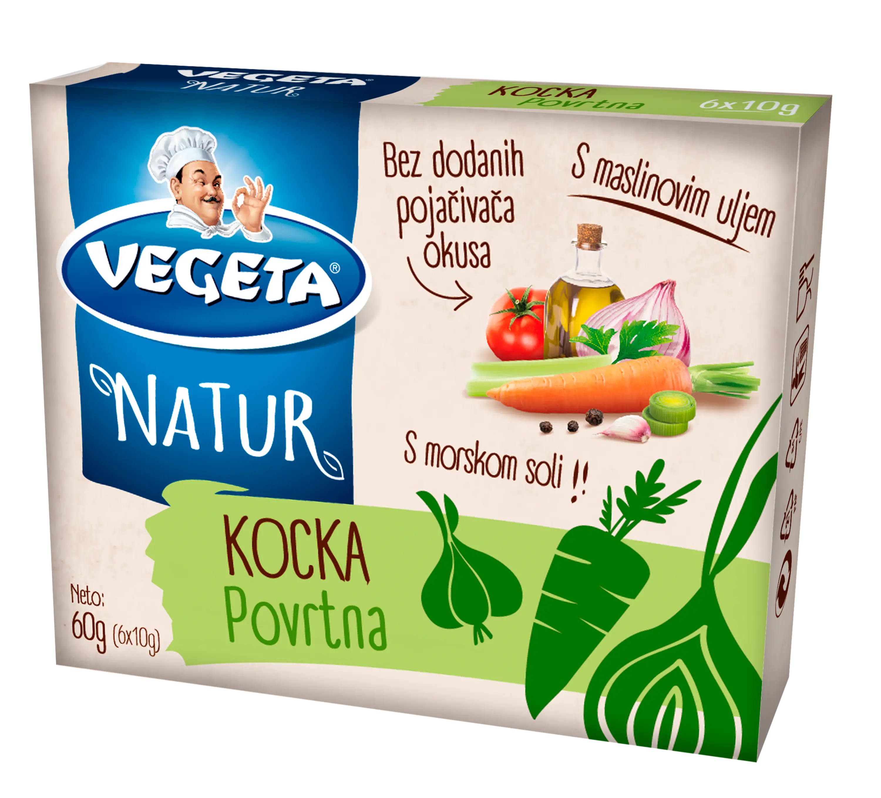 Vegeta Natur vegetable bouillon cubes
