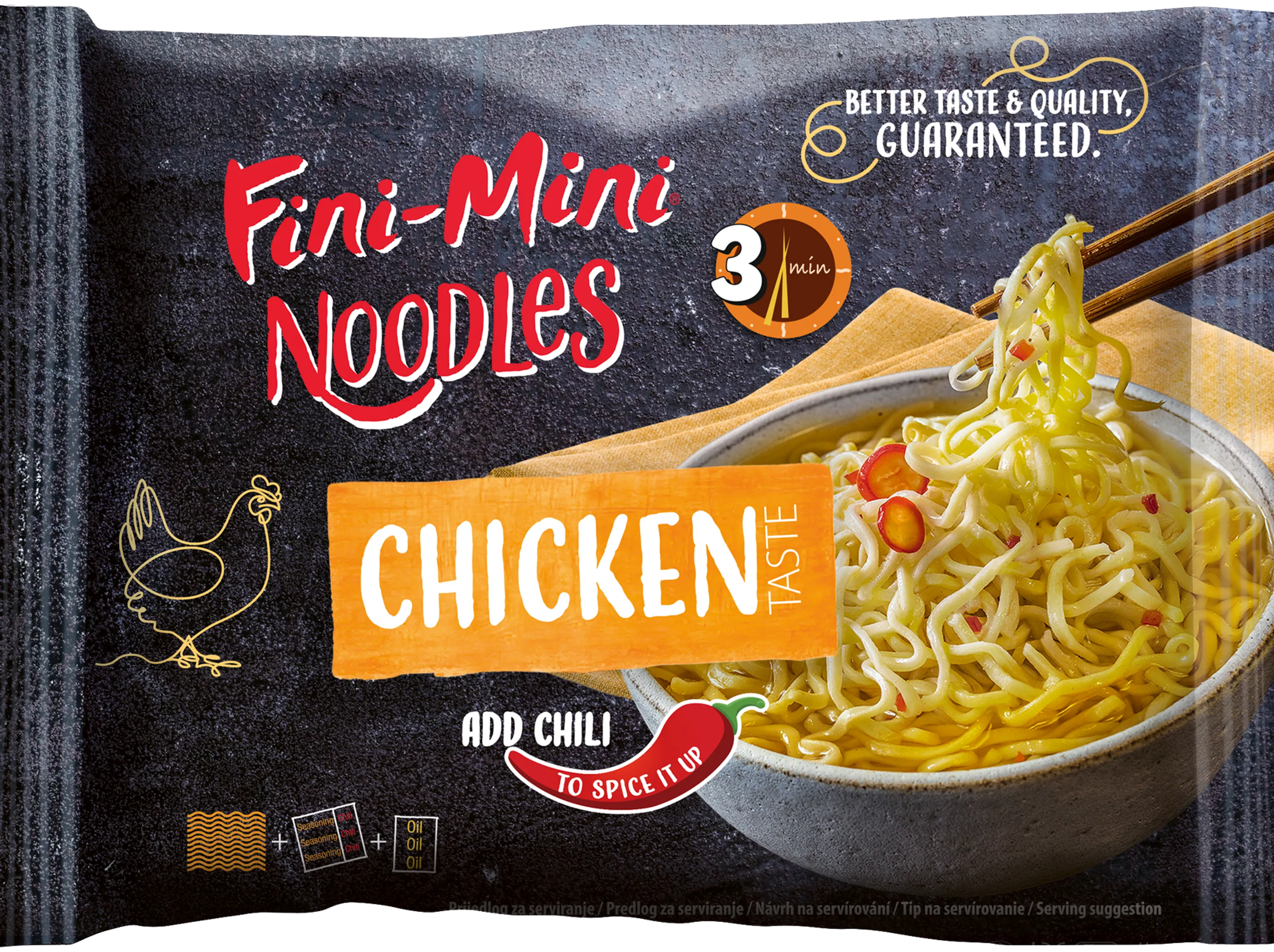 Fini-Mini Noodles kuřecí