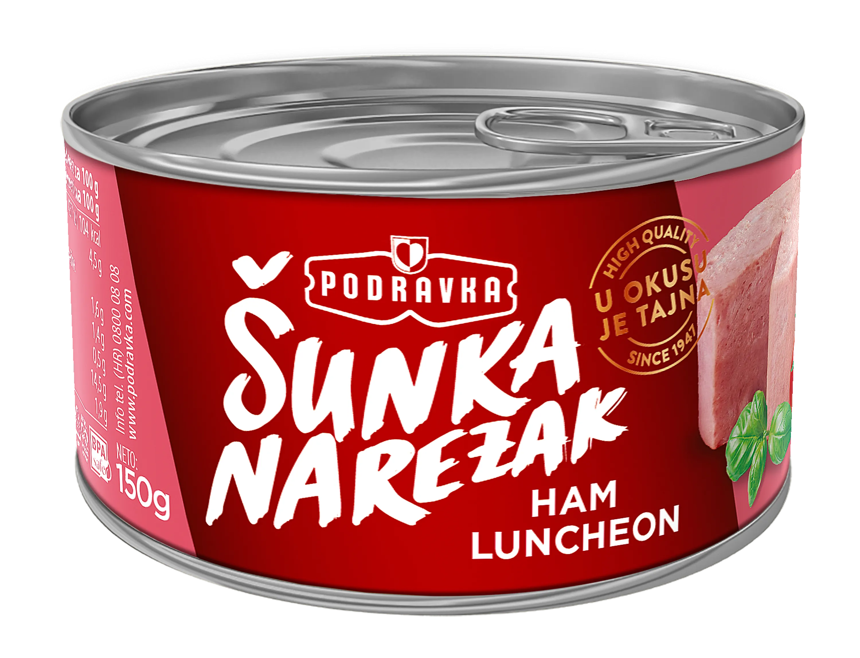 Ham luncheon meat