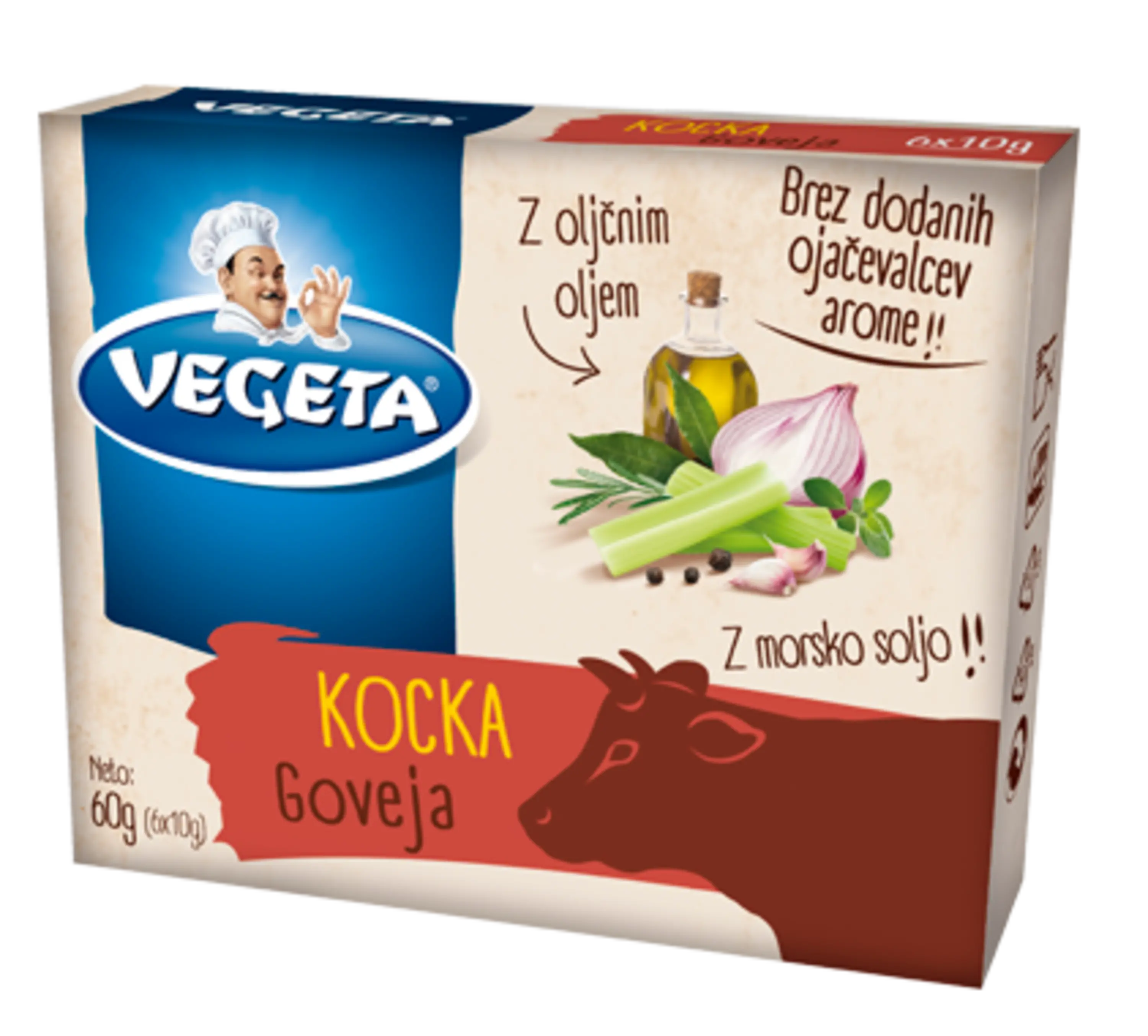 Vegeta goveja kocka
