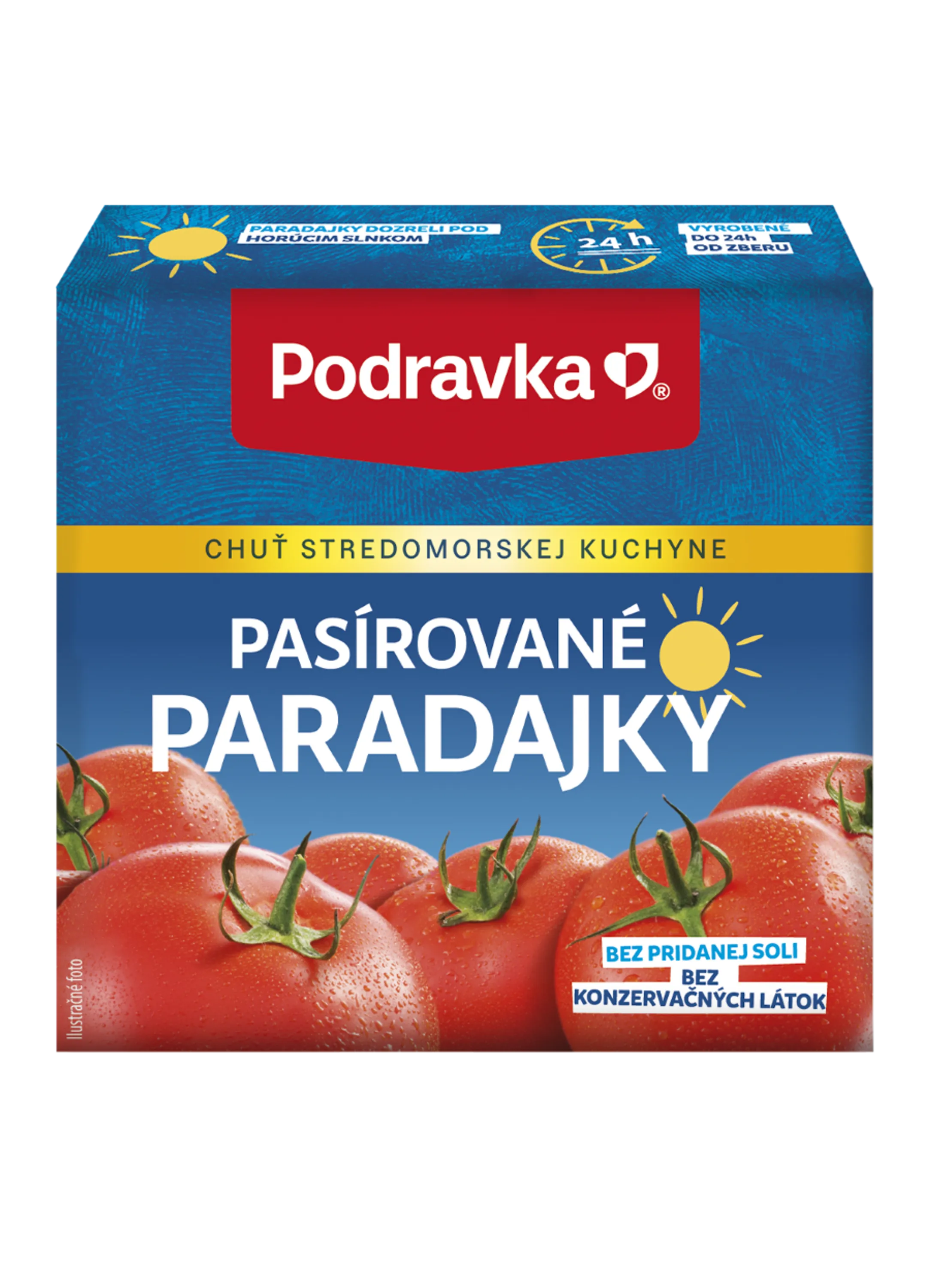 Pasírované paradajky