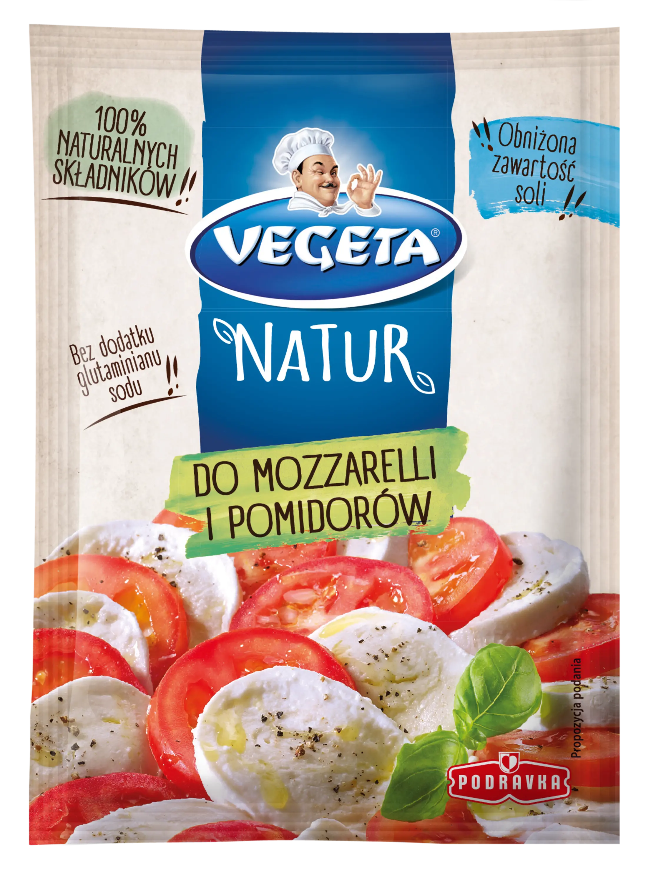 Vegeta Natur do mozzarelli i pomidorów