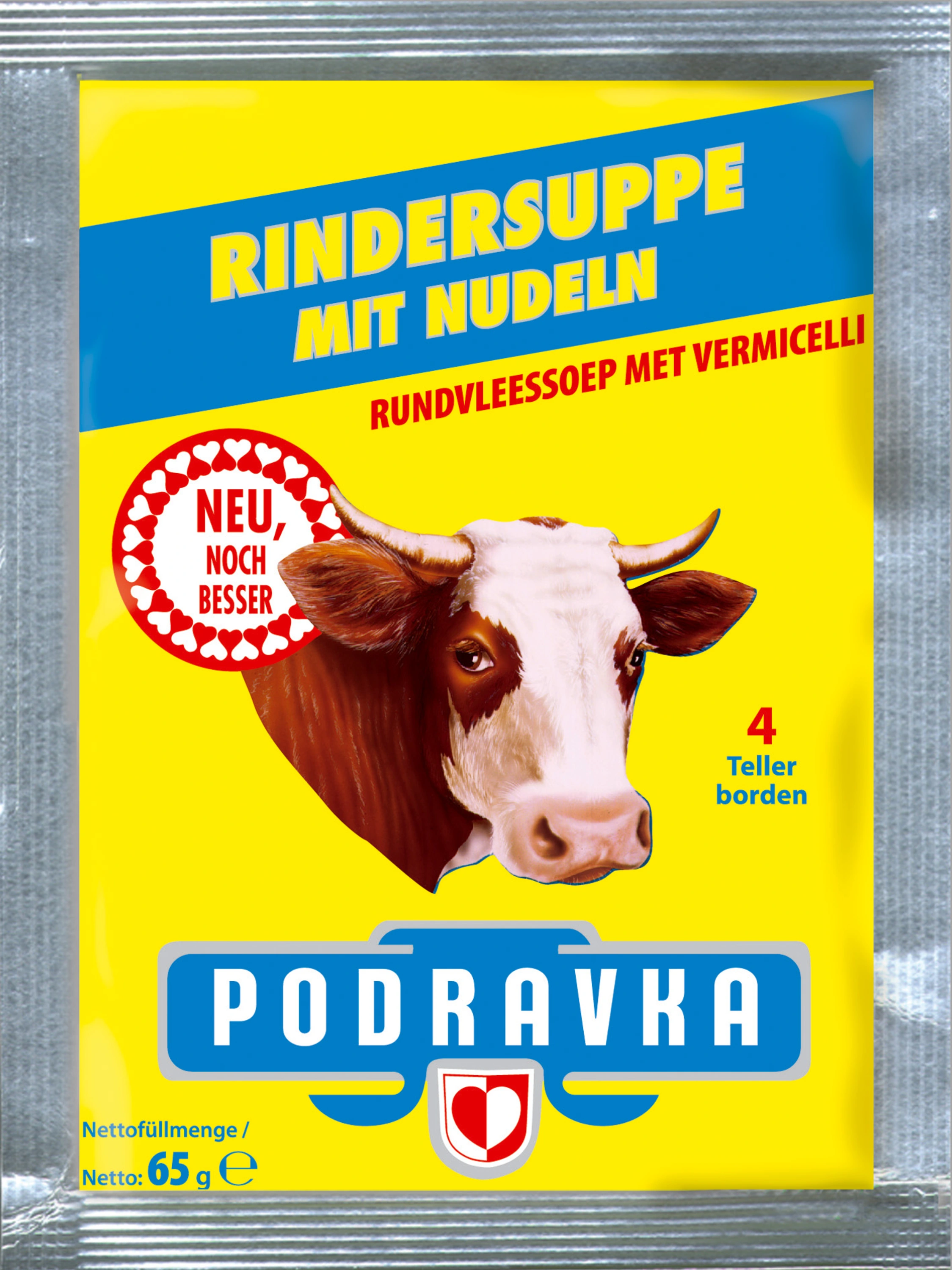 Rindersuppe mit Nudeln