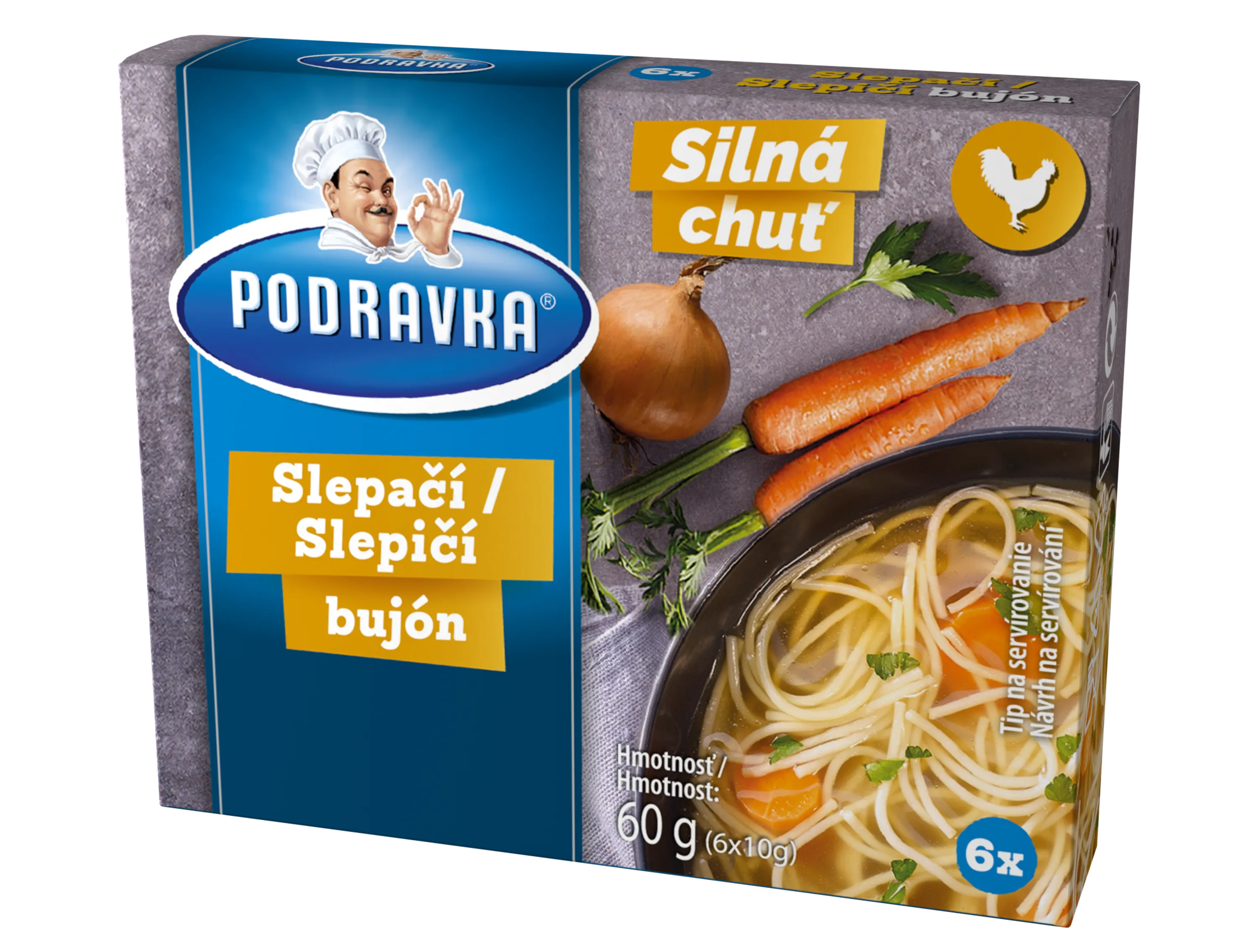 Slepičí bujón kostky