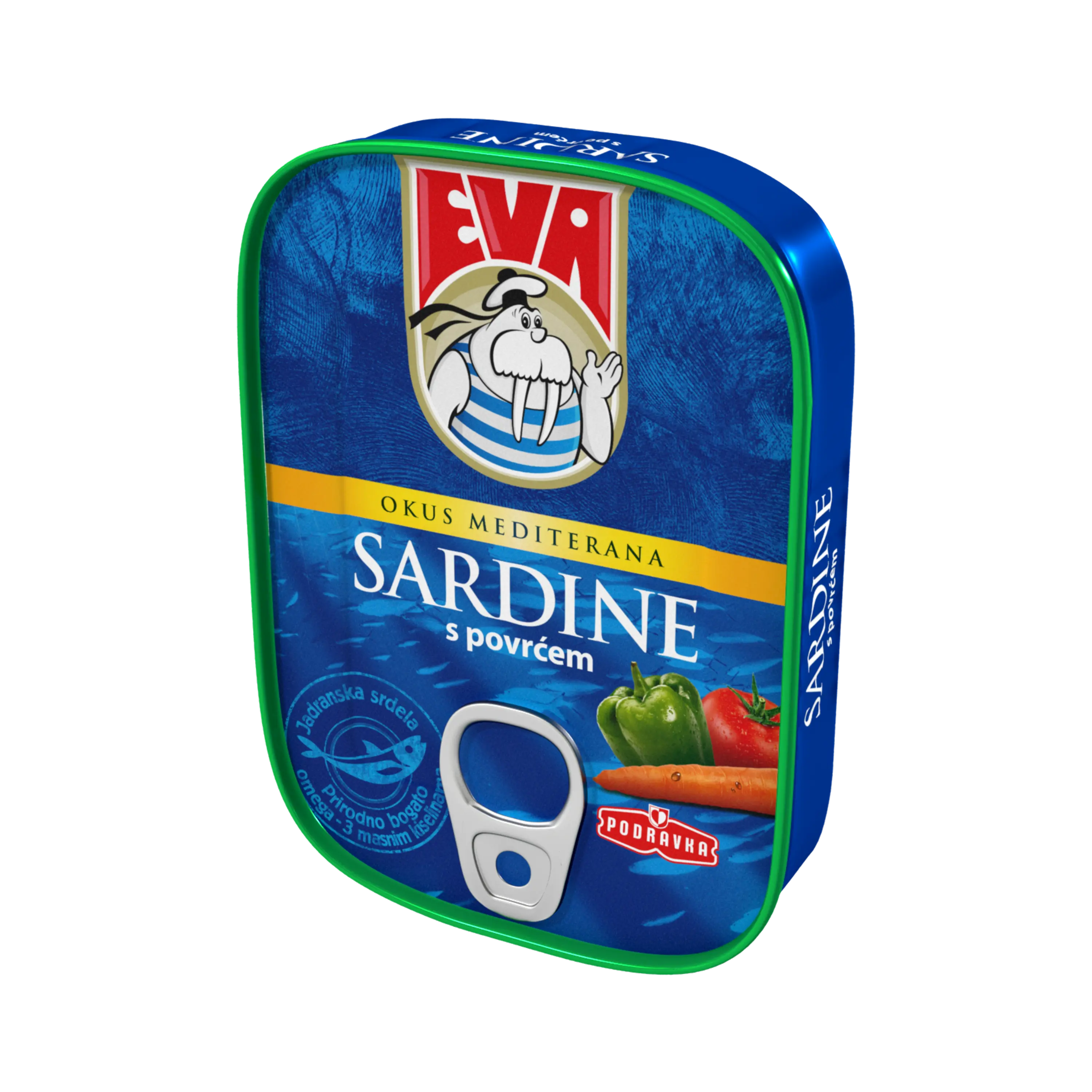 Sardines with vegetable in sauce