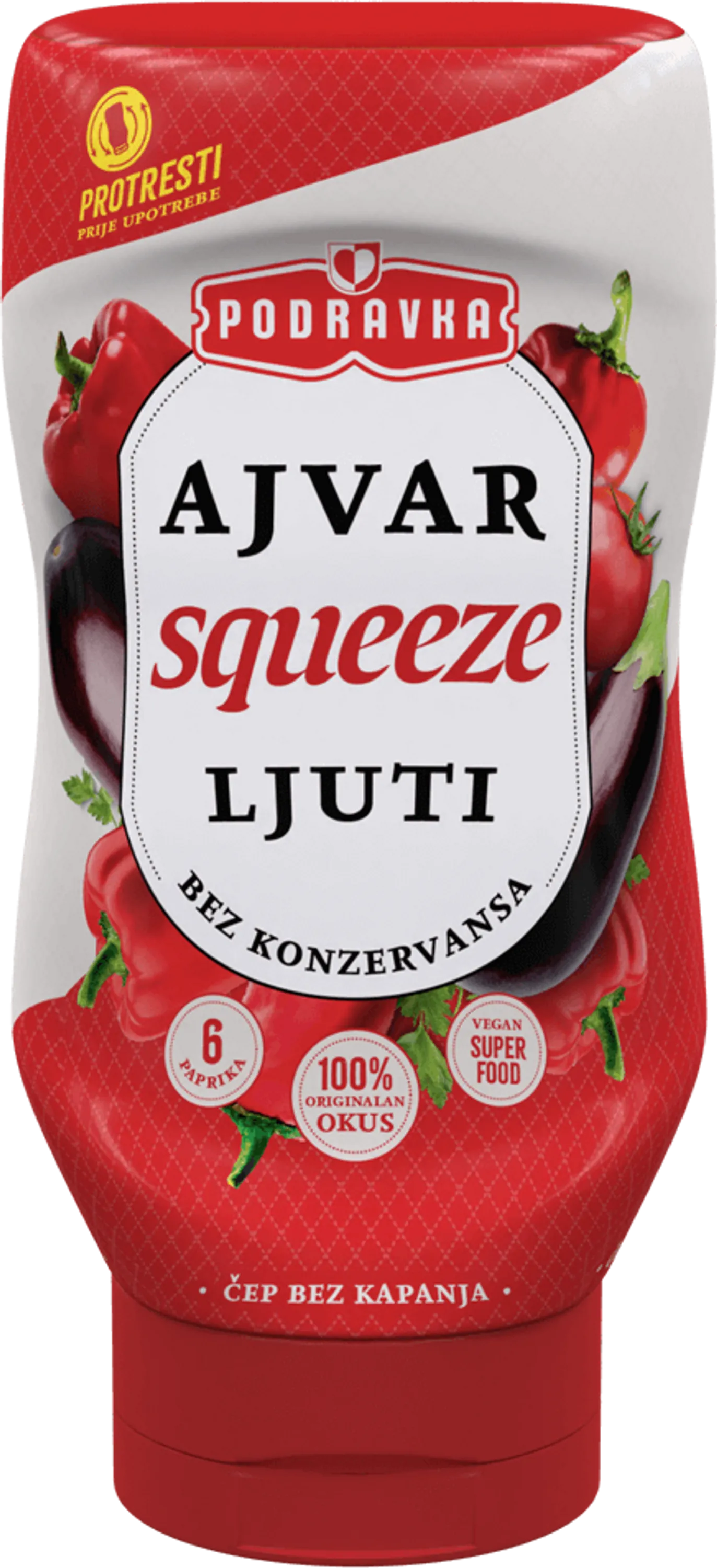 Ajvar squeeze pekoči
