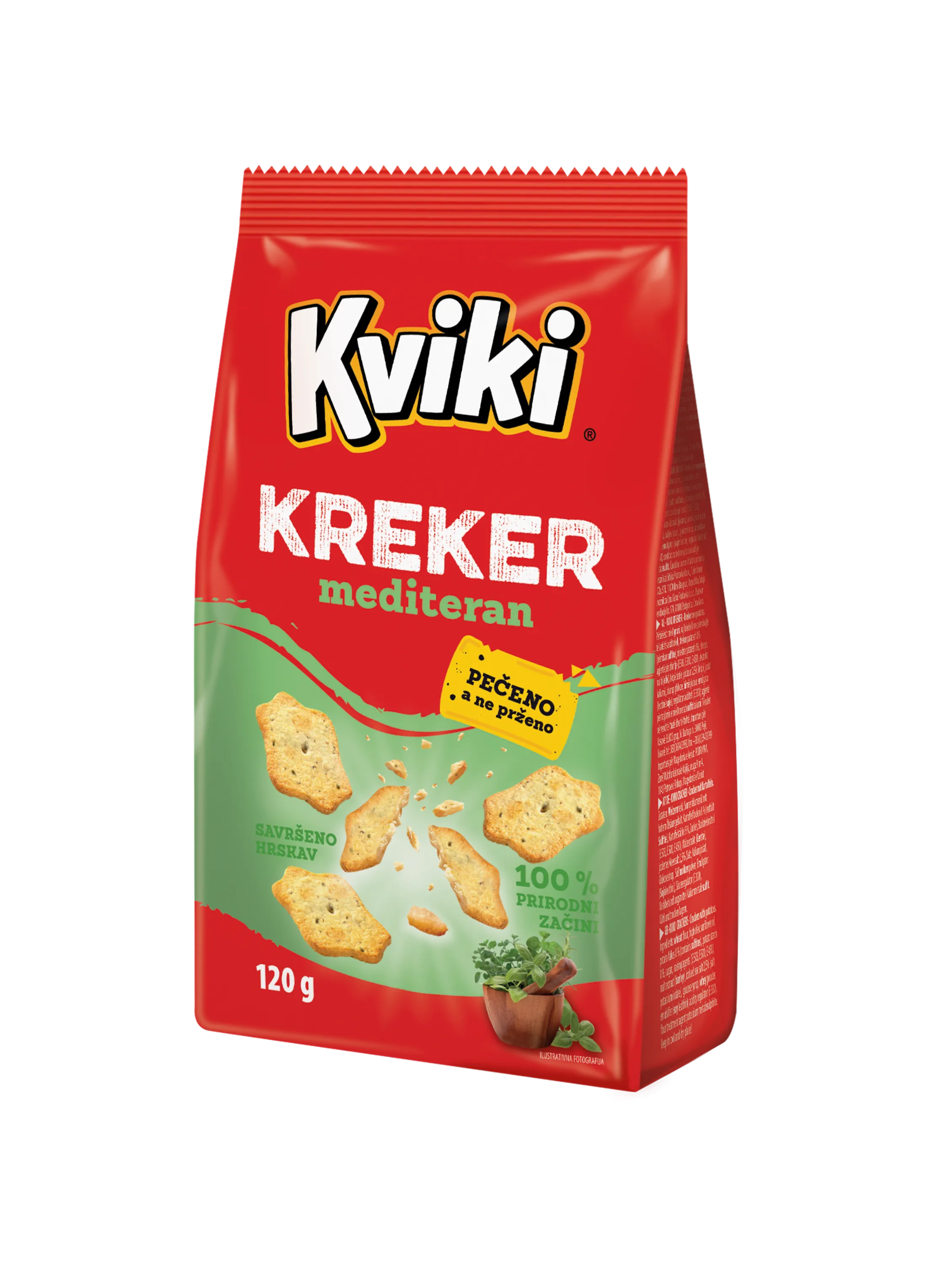 Kviki cracker mediterranean
