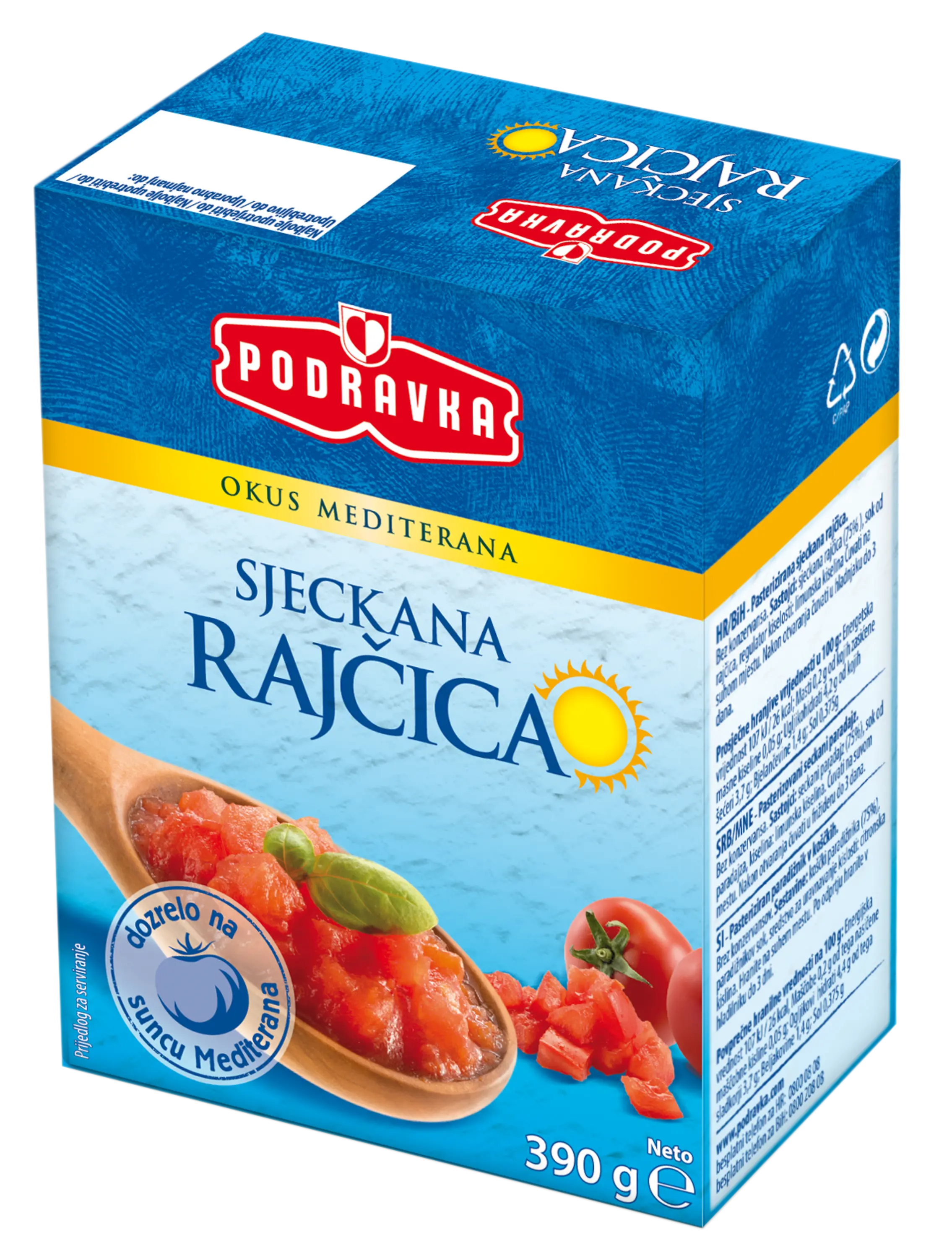 Chopped tomato