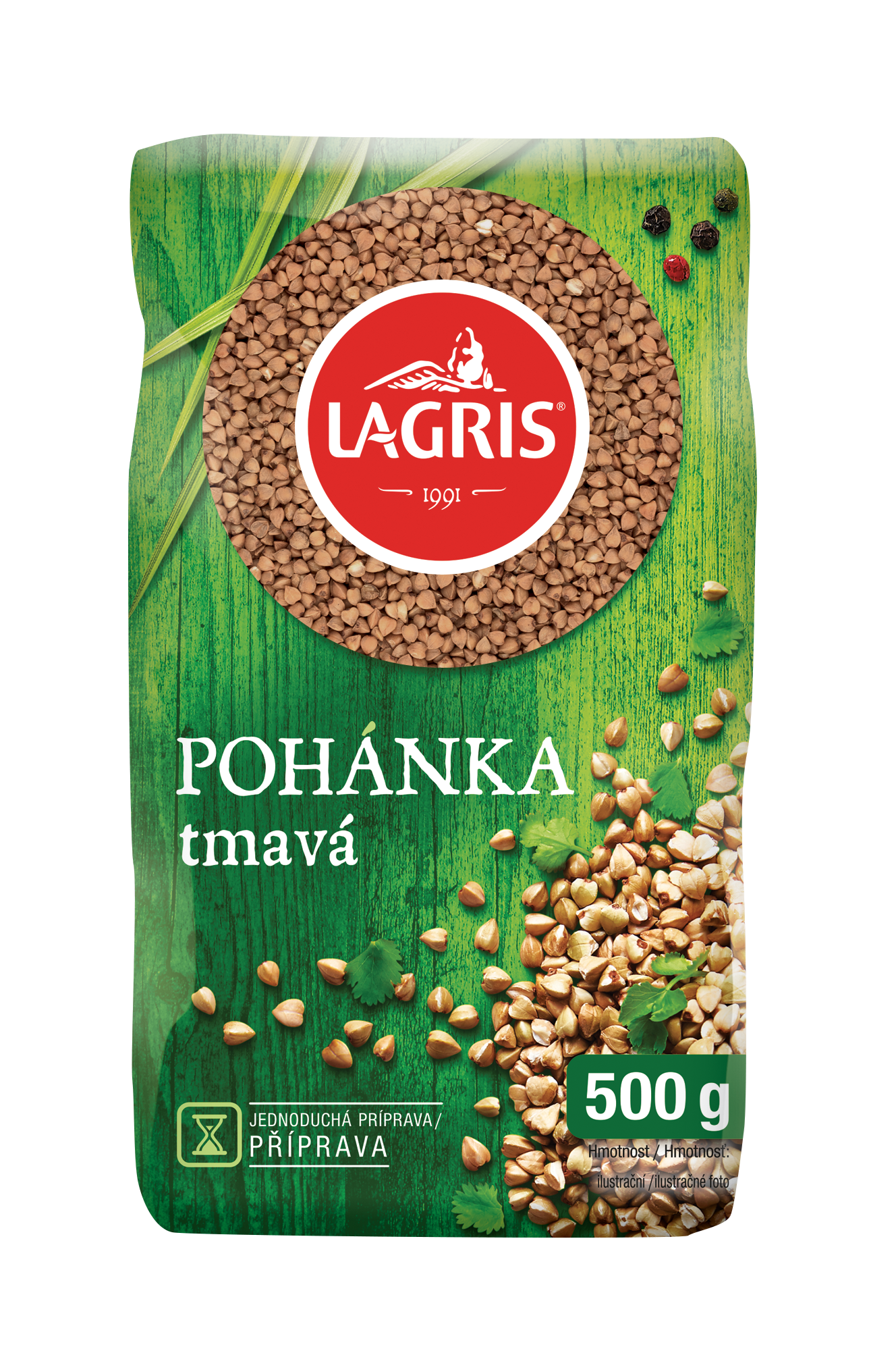 Pohanka loupaná tmavá