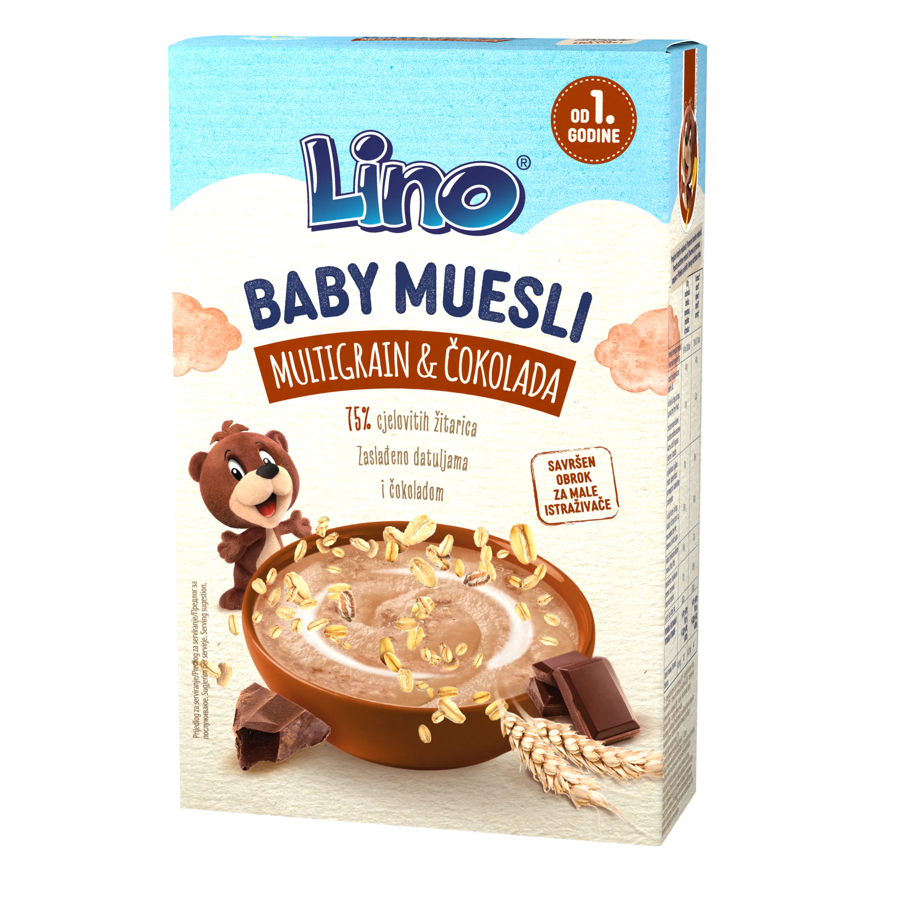 Lino Baby Muesli Multigrain & Čokolada