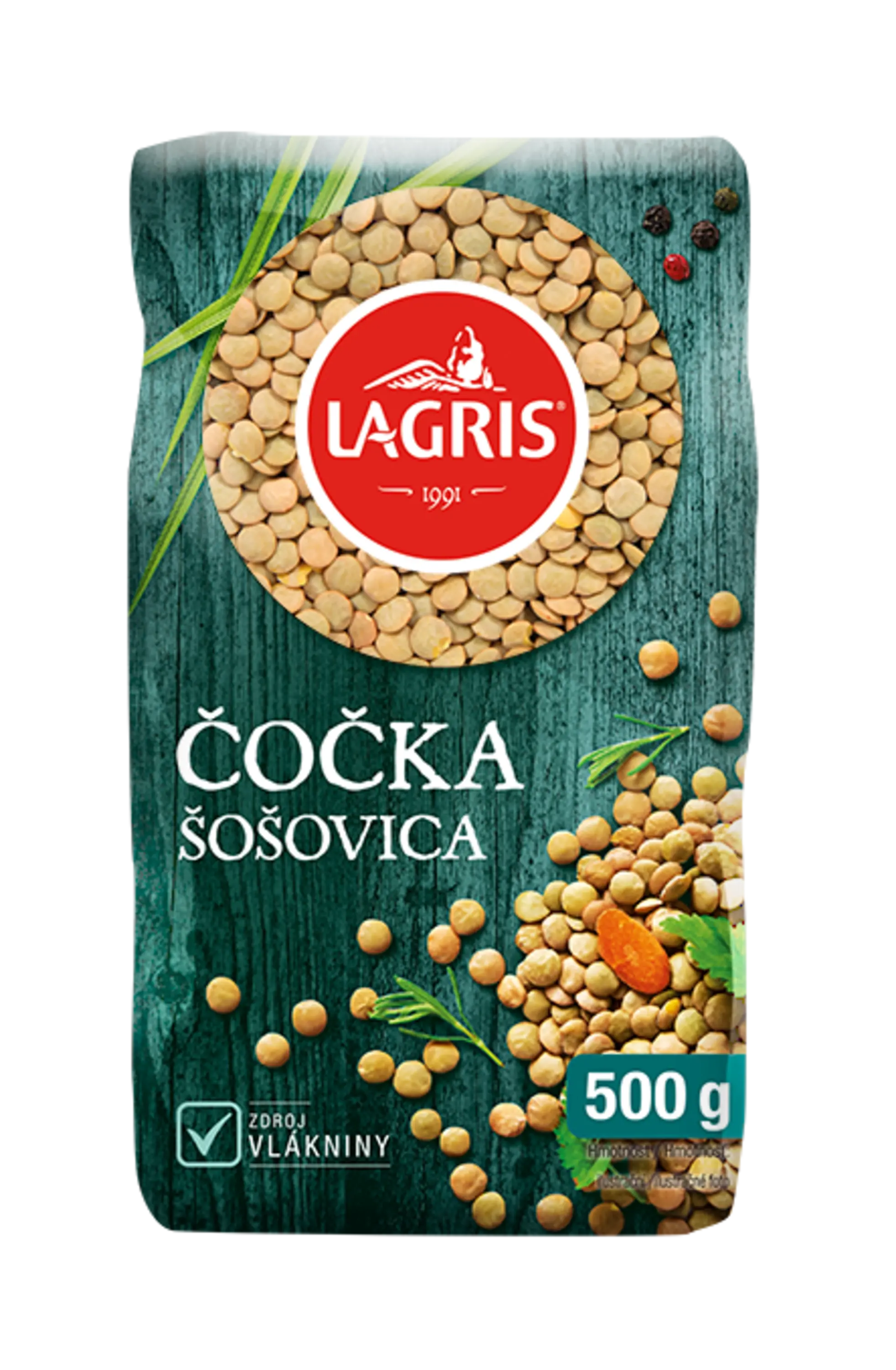 Čočka zelená