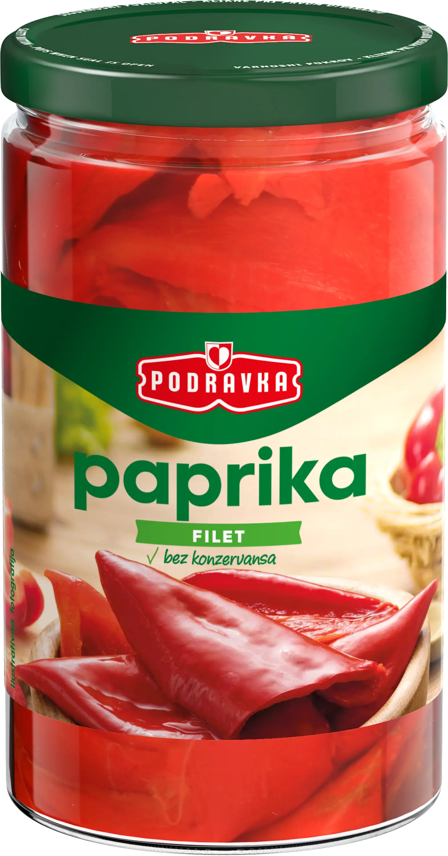 Pepper red fillet