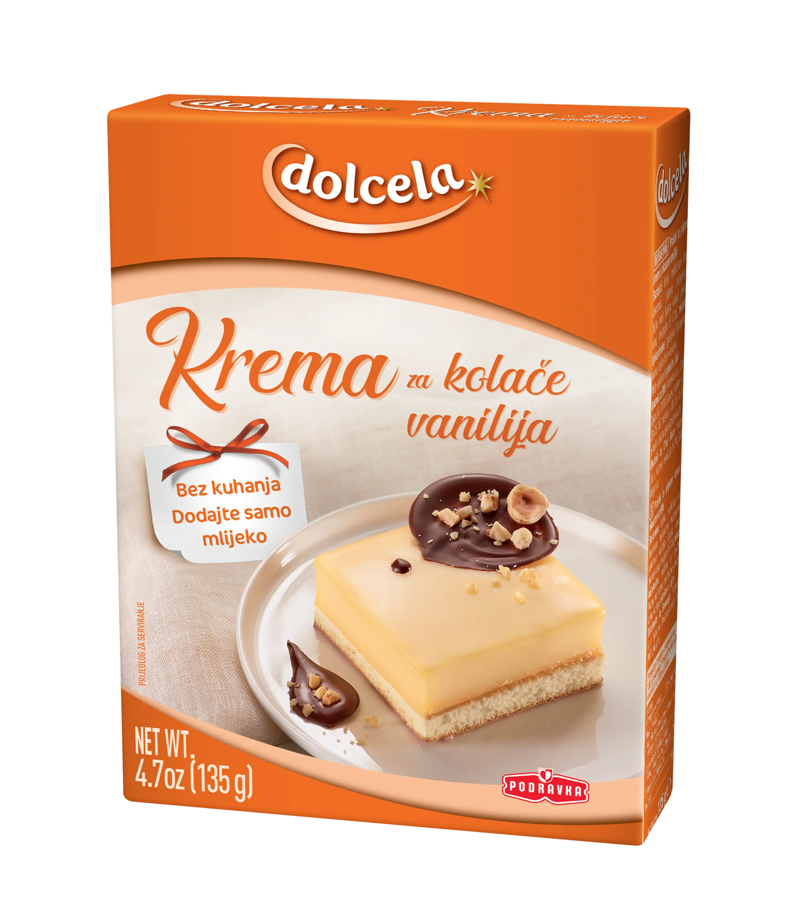 Cake cream vanilla
