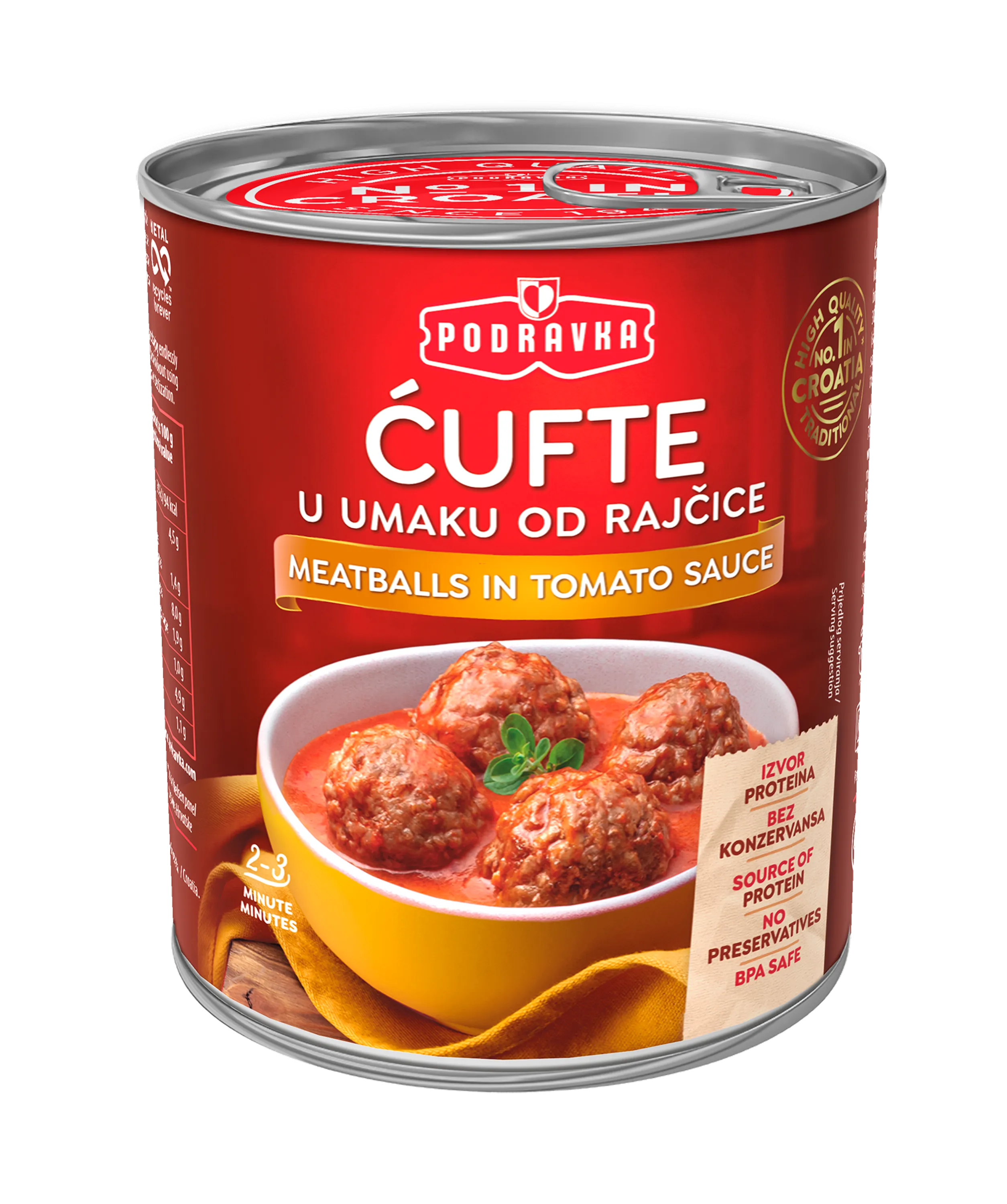Meatballs in tomato sauce