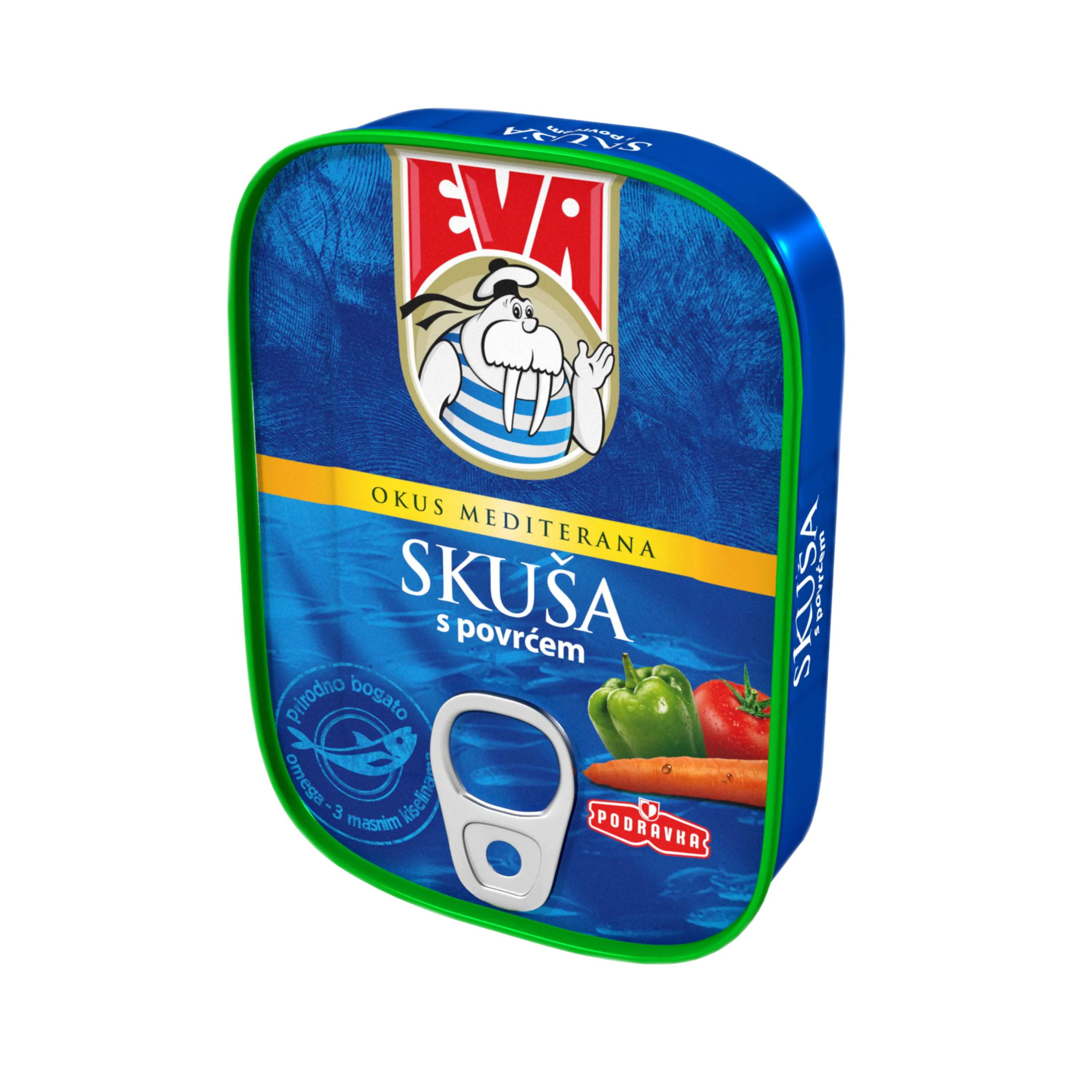 Skuša z zelenjavo v omaki