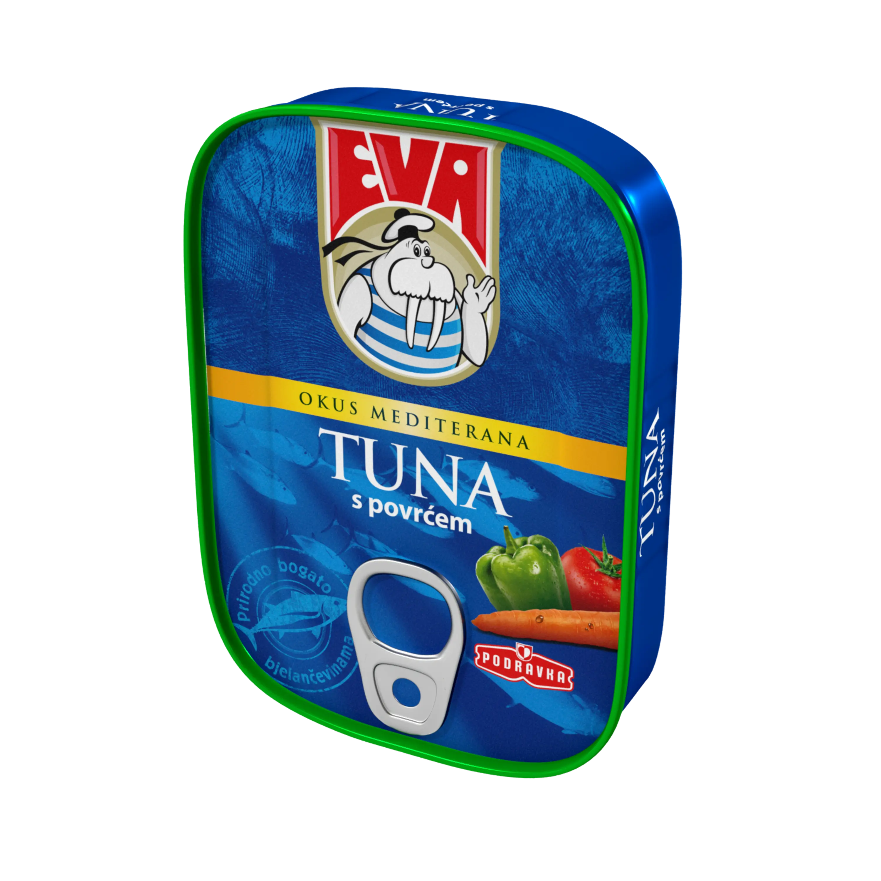 Tuna with vegetables in sauce