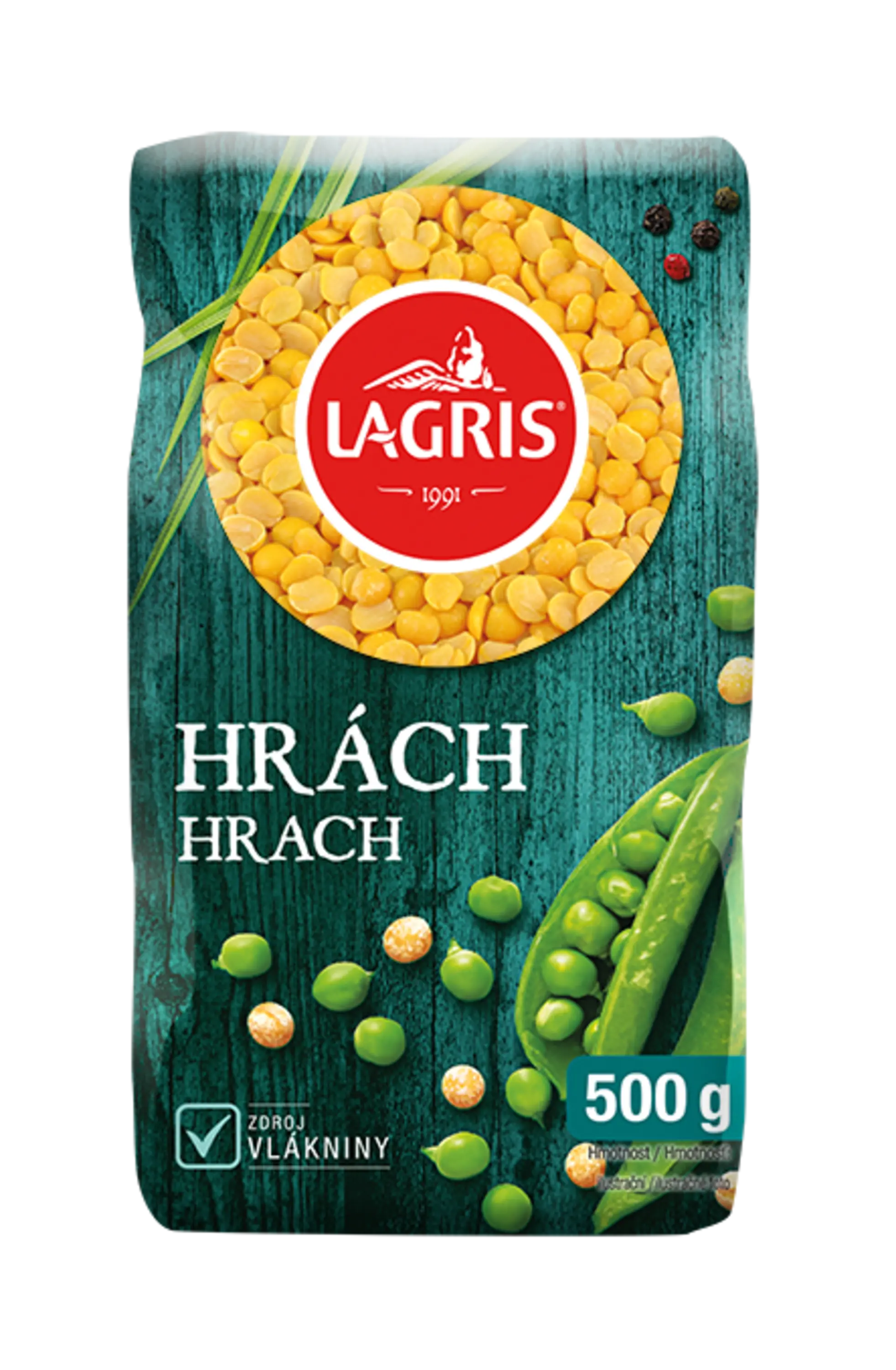 Hrách žlutý loupaný půlený