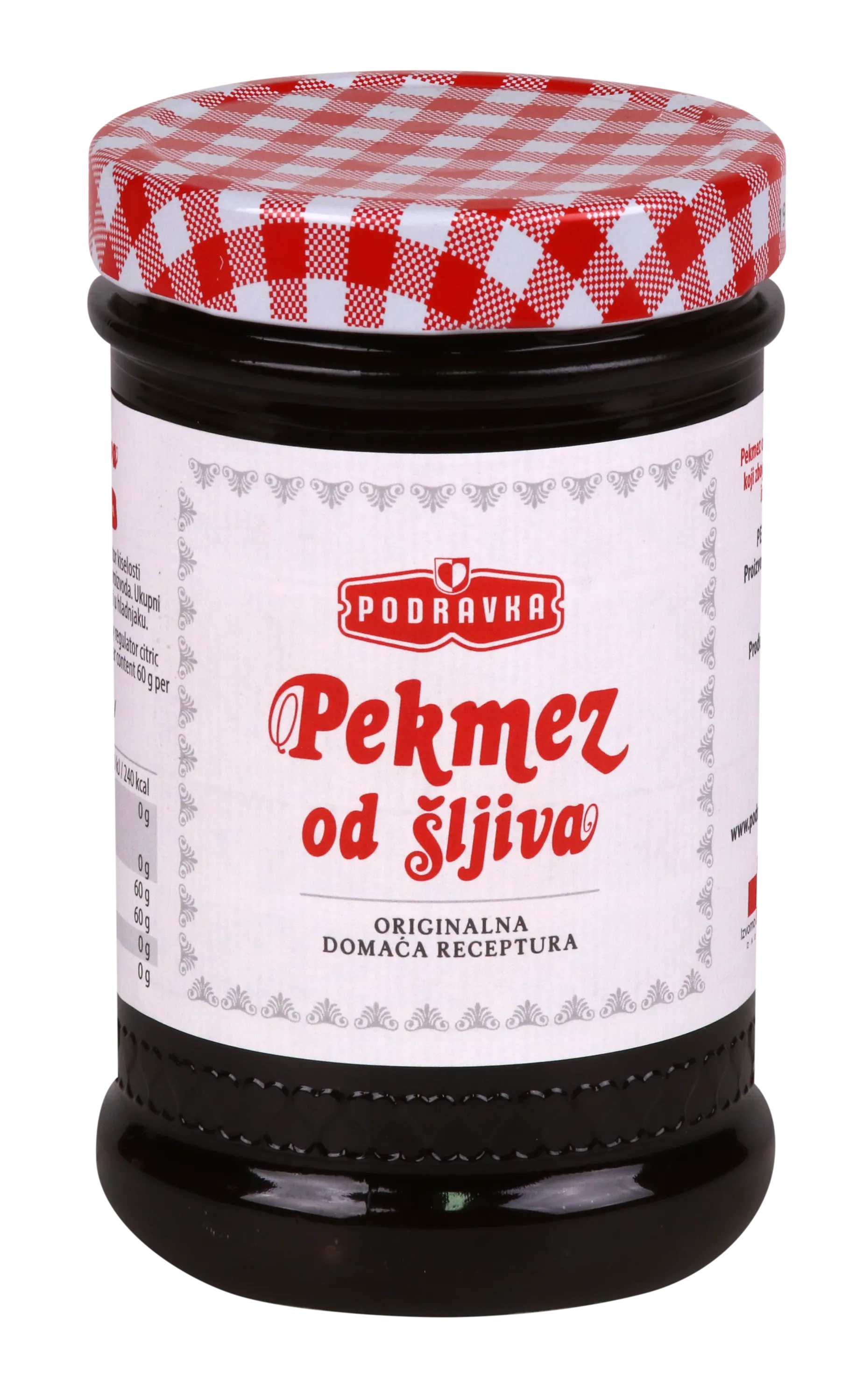 Smooth plum jam