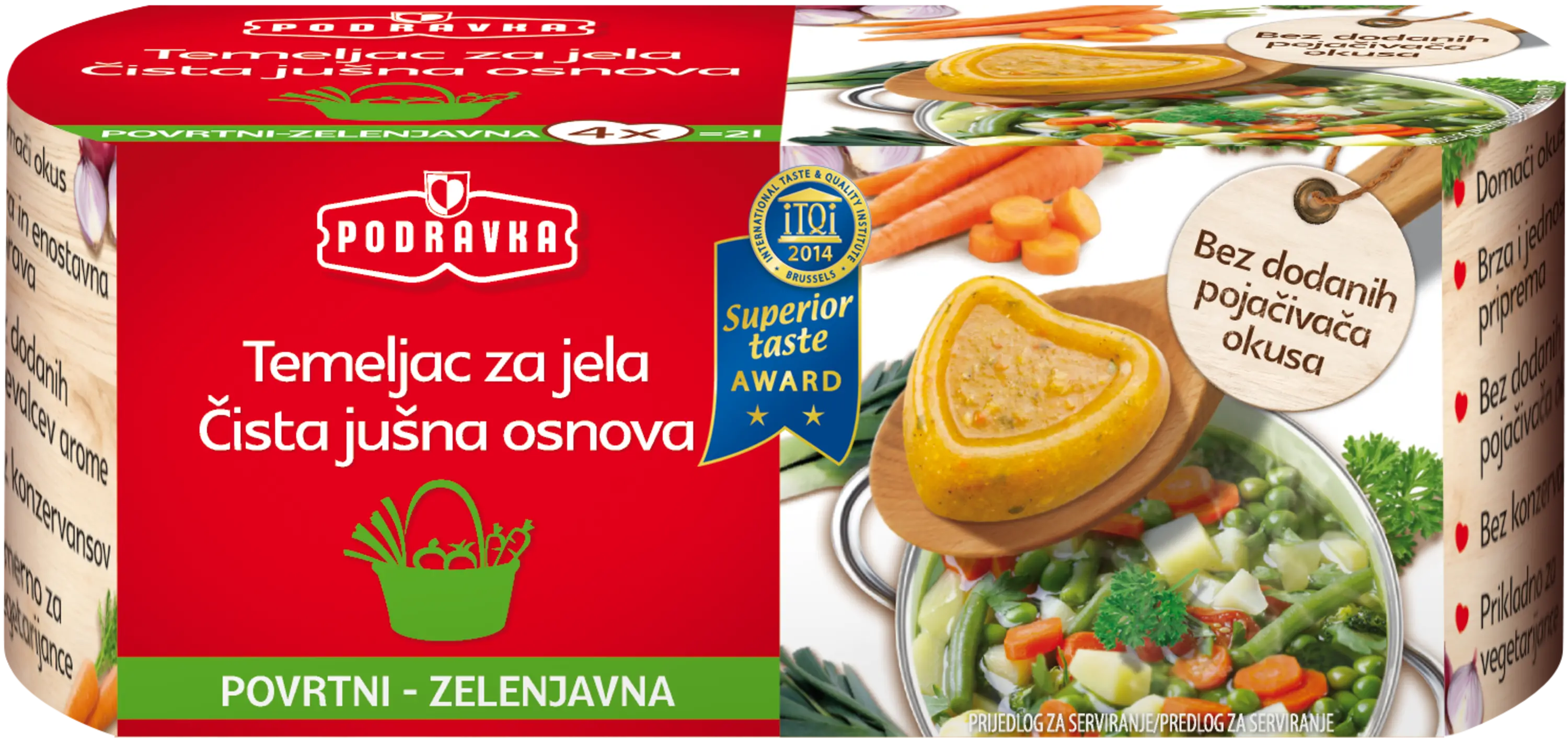 Vegetable bouillon