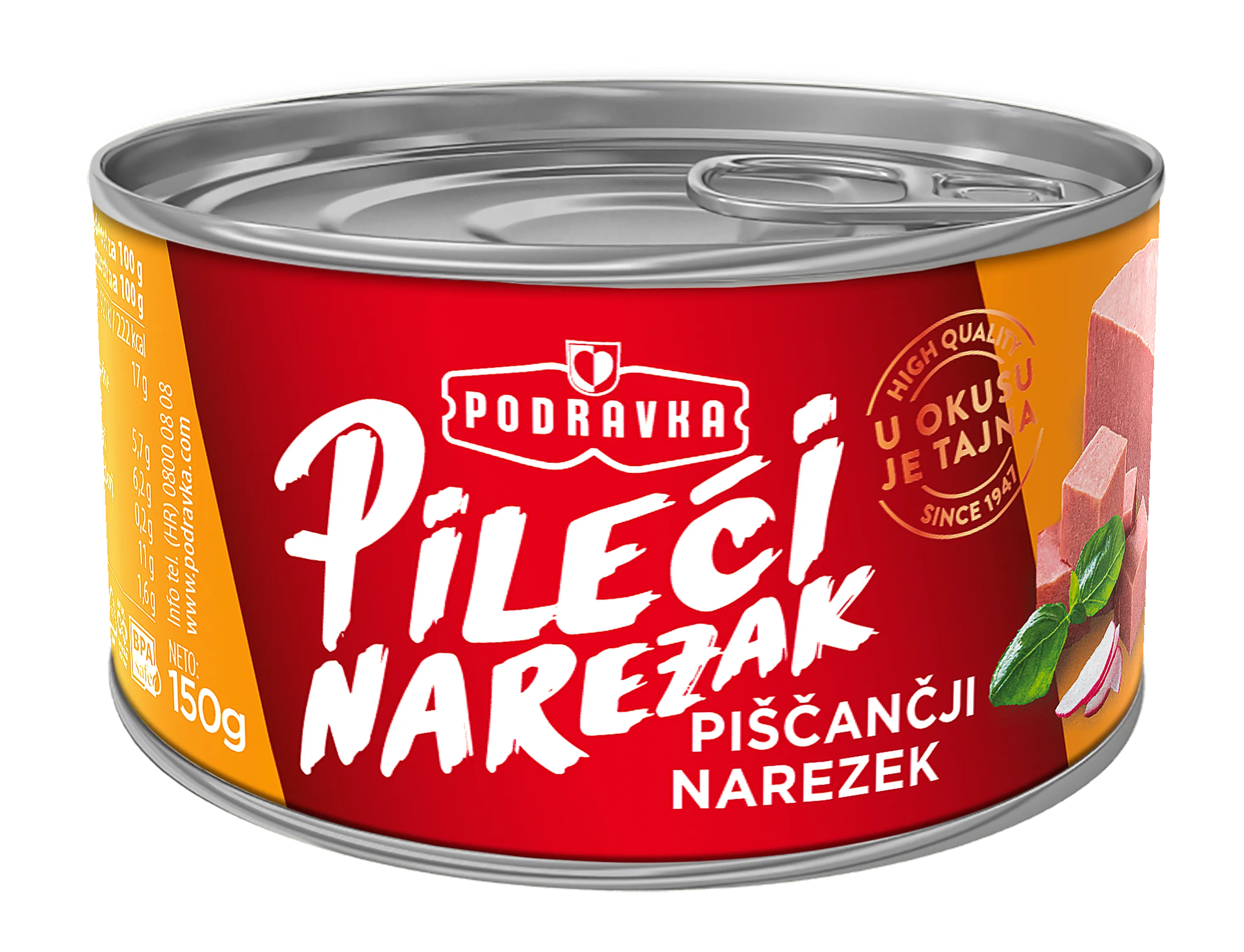 Chicken luncheon meat