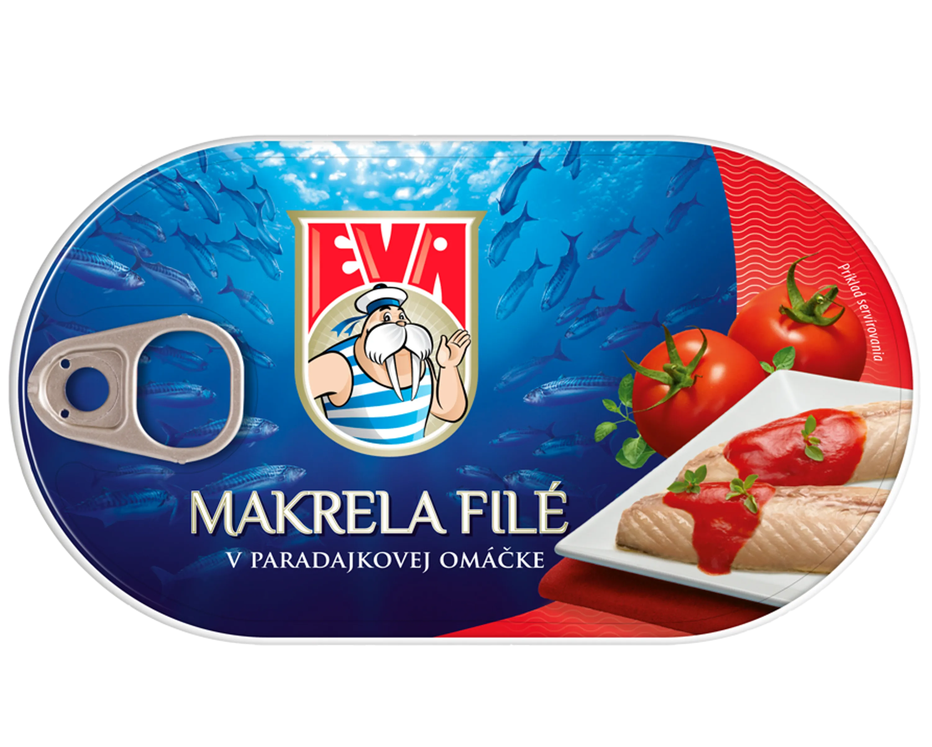 EVA Makrely v paradajkovej omáčke