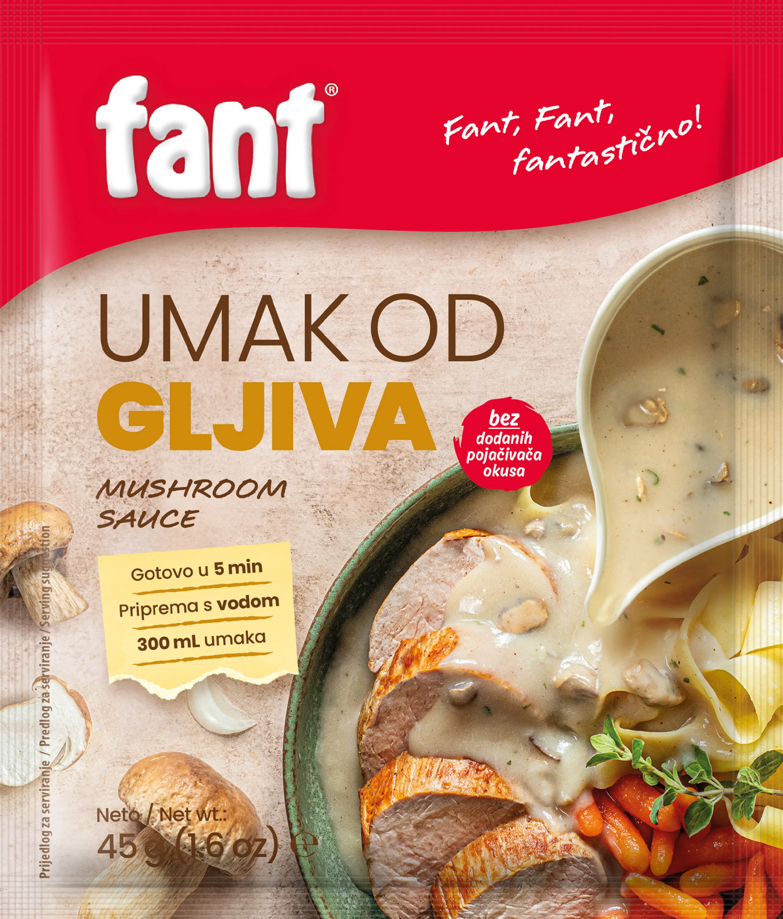 Fant Mushroom sauce