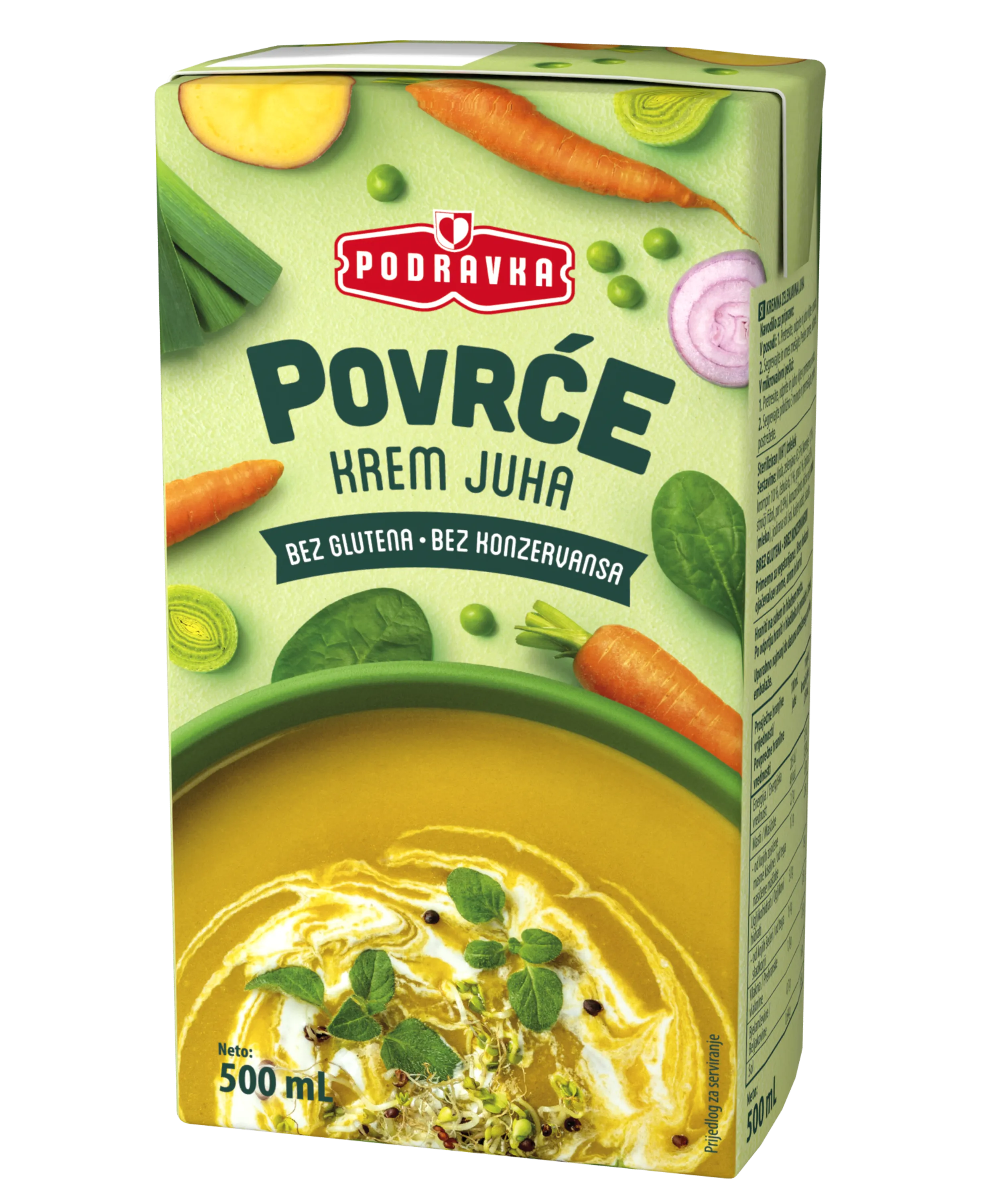 Kremna zelenjavna juha