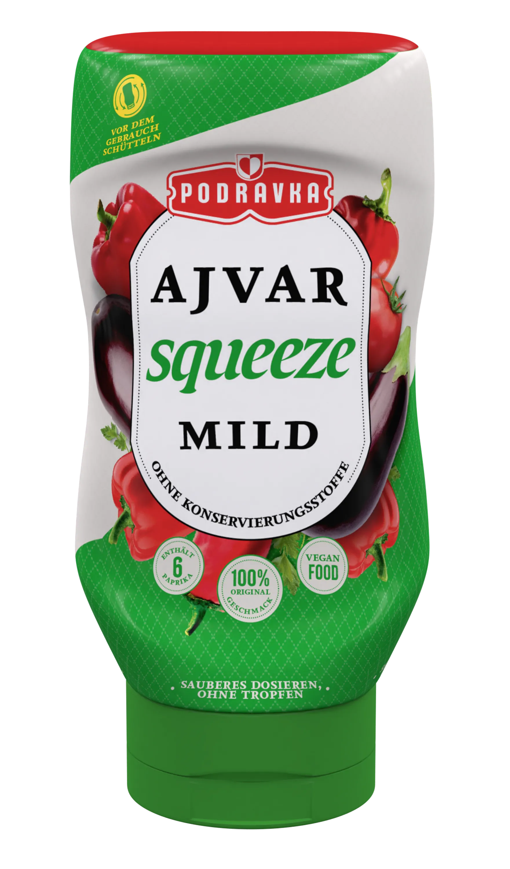 Ajvar squeeze Zacuscă de ardei roșii