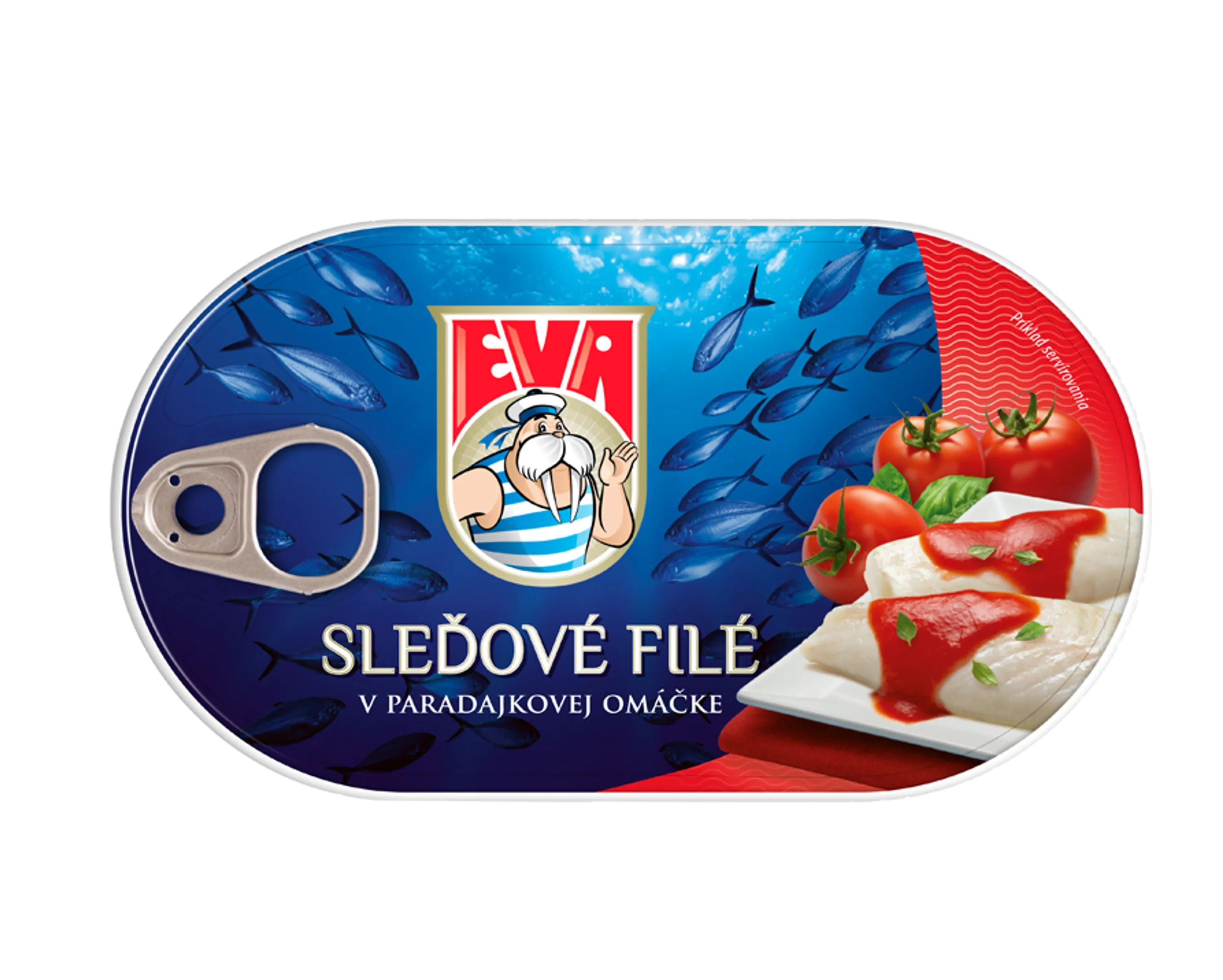 EVA Sleďové filé v paradajkovej omáčke