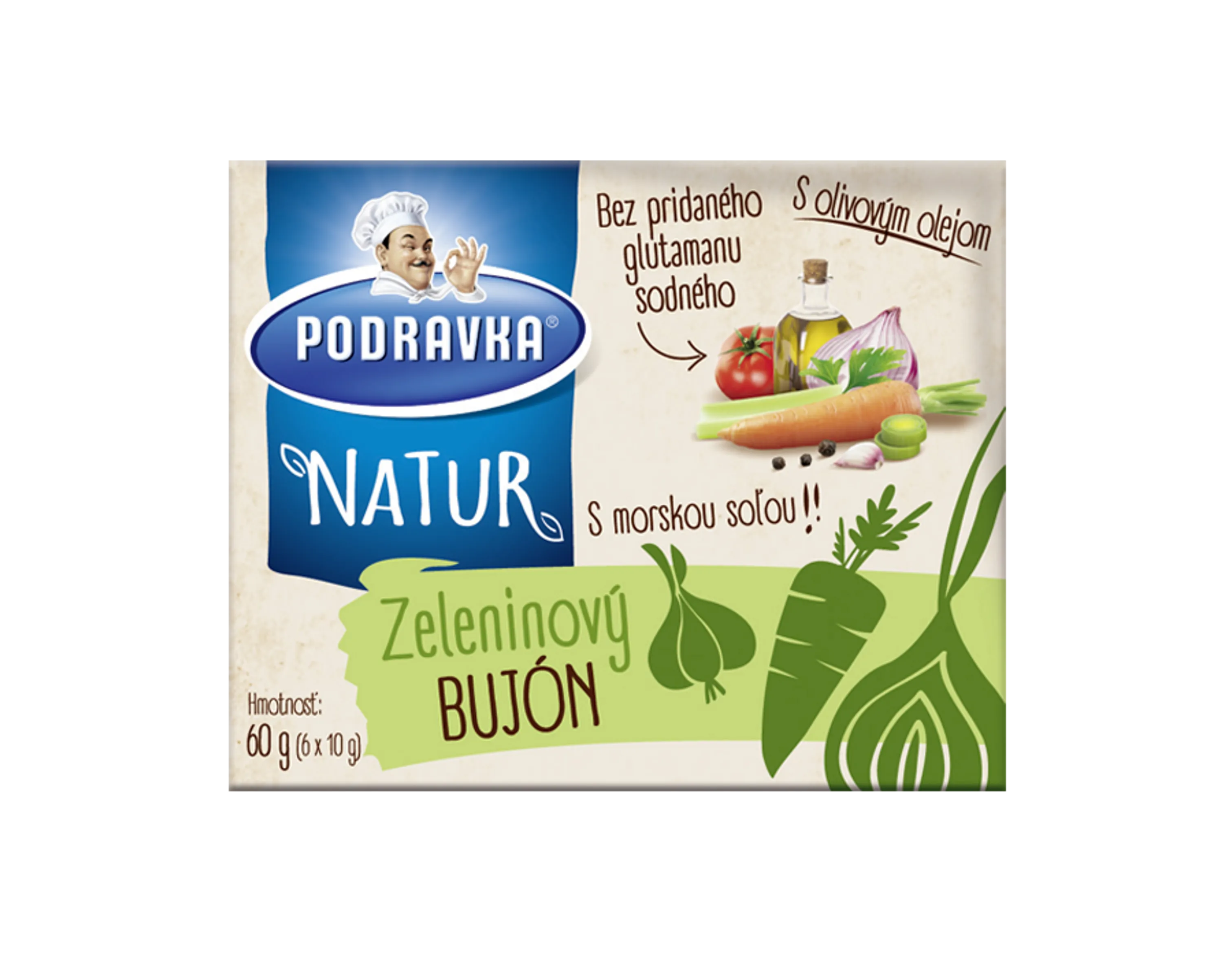 NATUR zeleninový bujón
