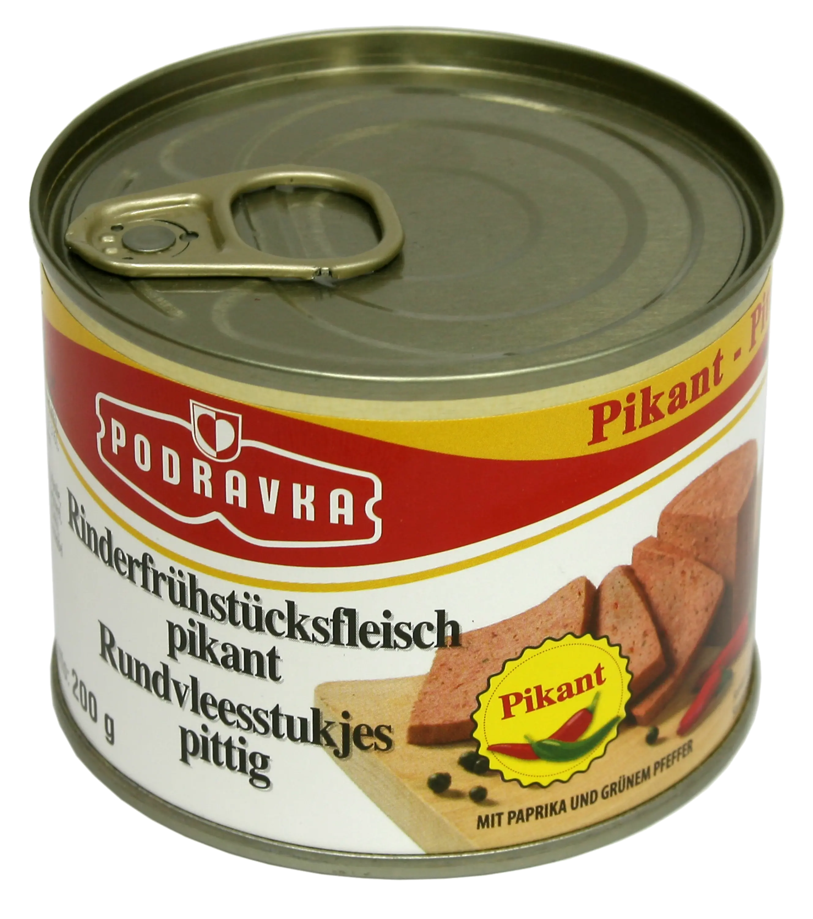 Rinder Frühstücksfleisch pikant