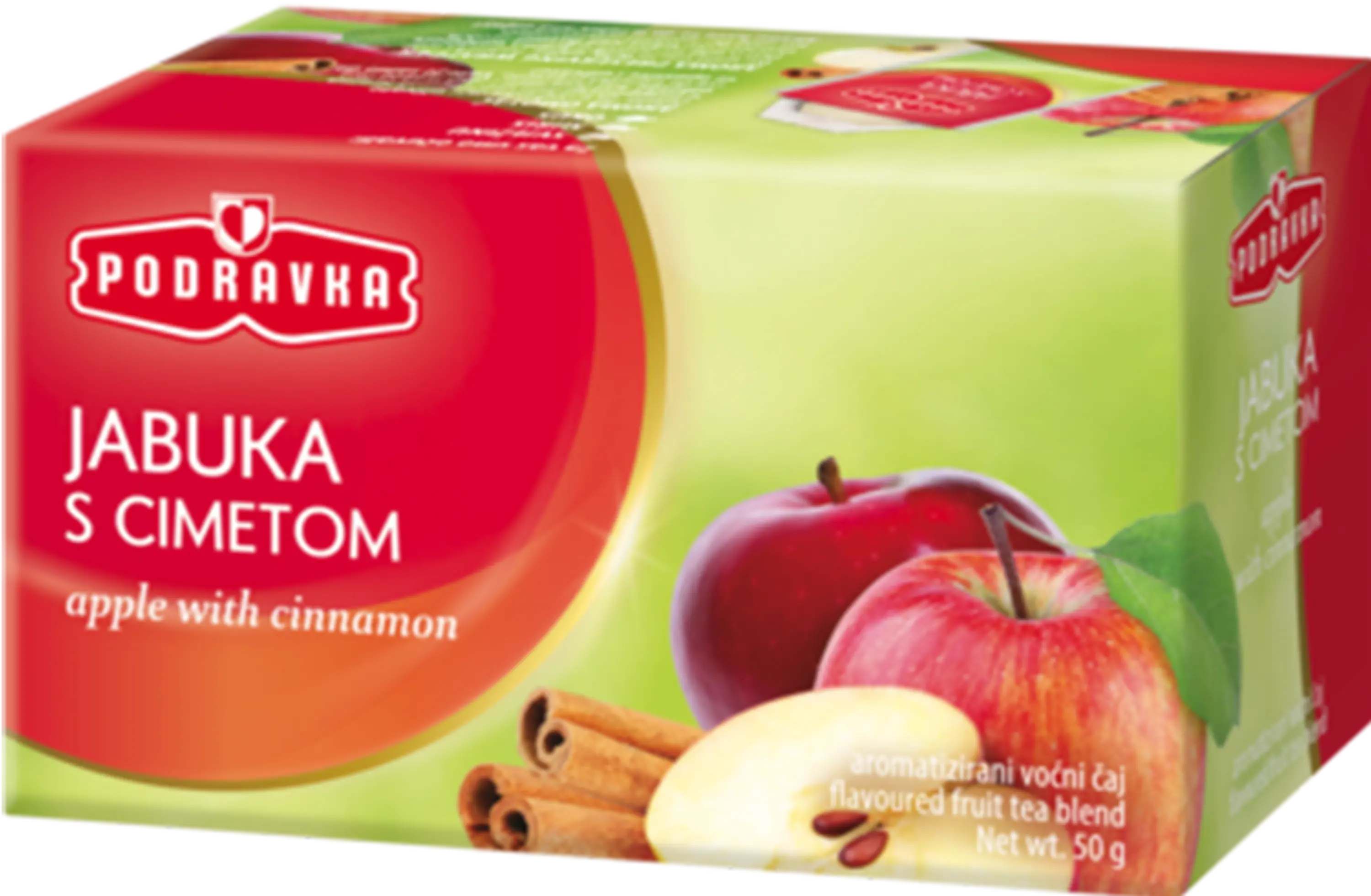 Apple and cinnamon