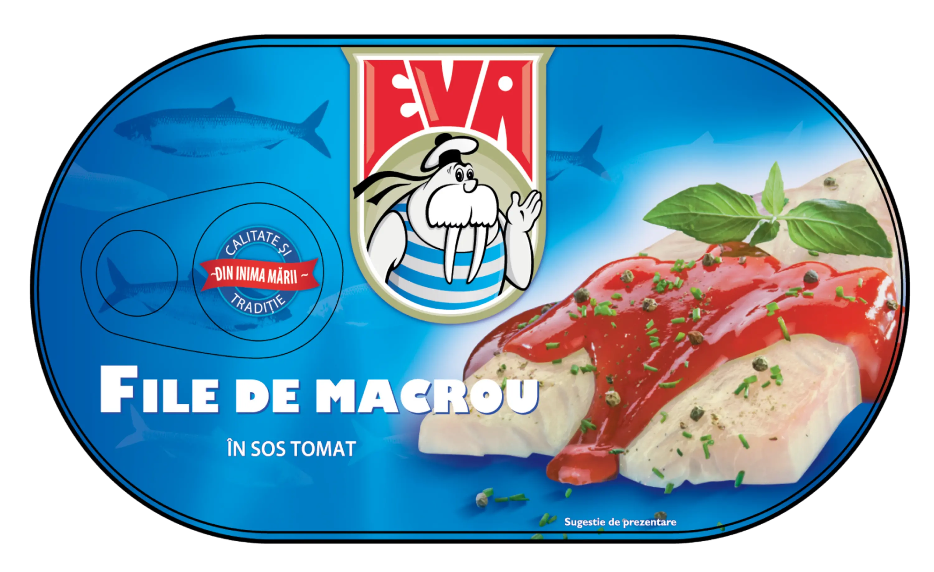 Eva File de macrou în sos tomat