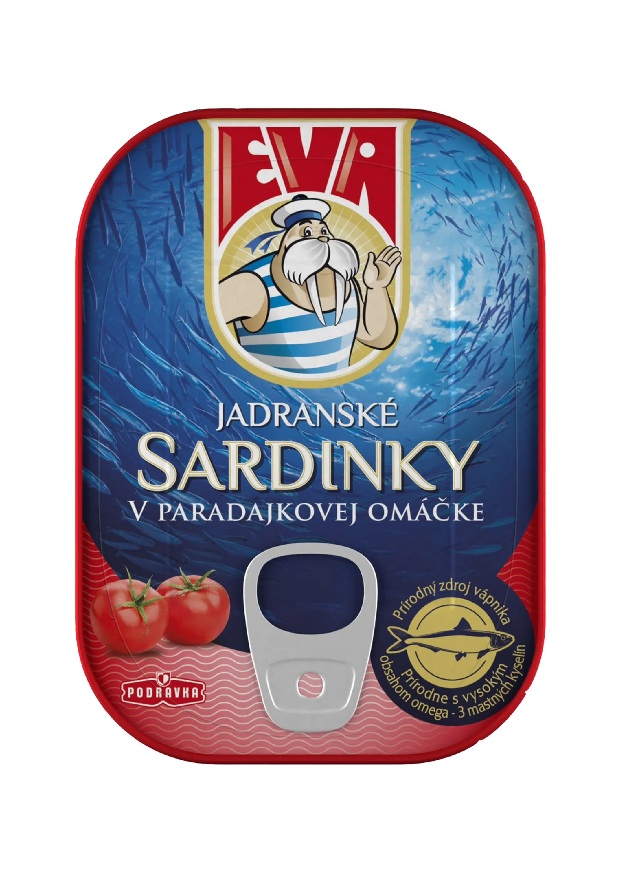 EVA Sardinky v paradajkovej omáčke
