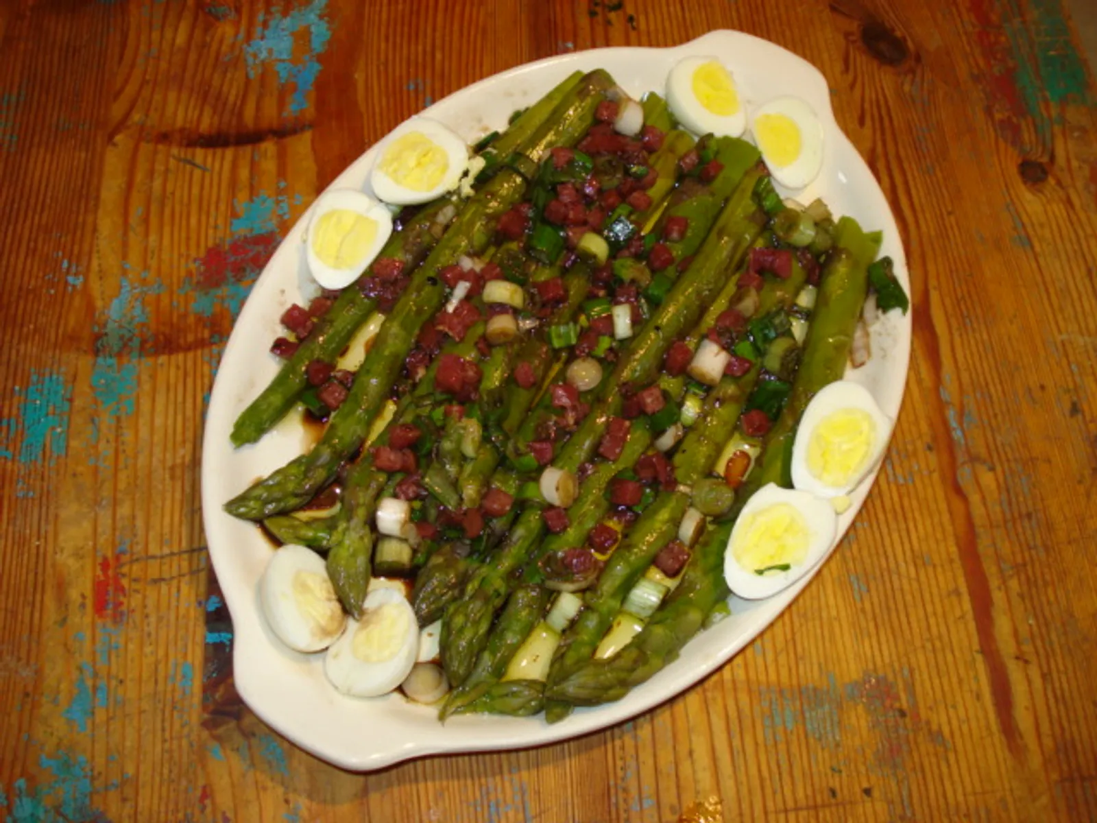 Zelena špargla sa sosom Vinaigrette - Coolinarika