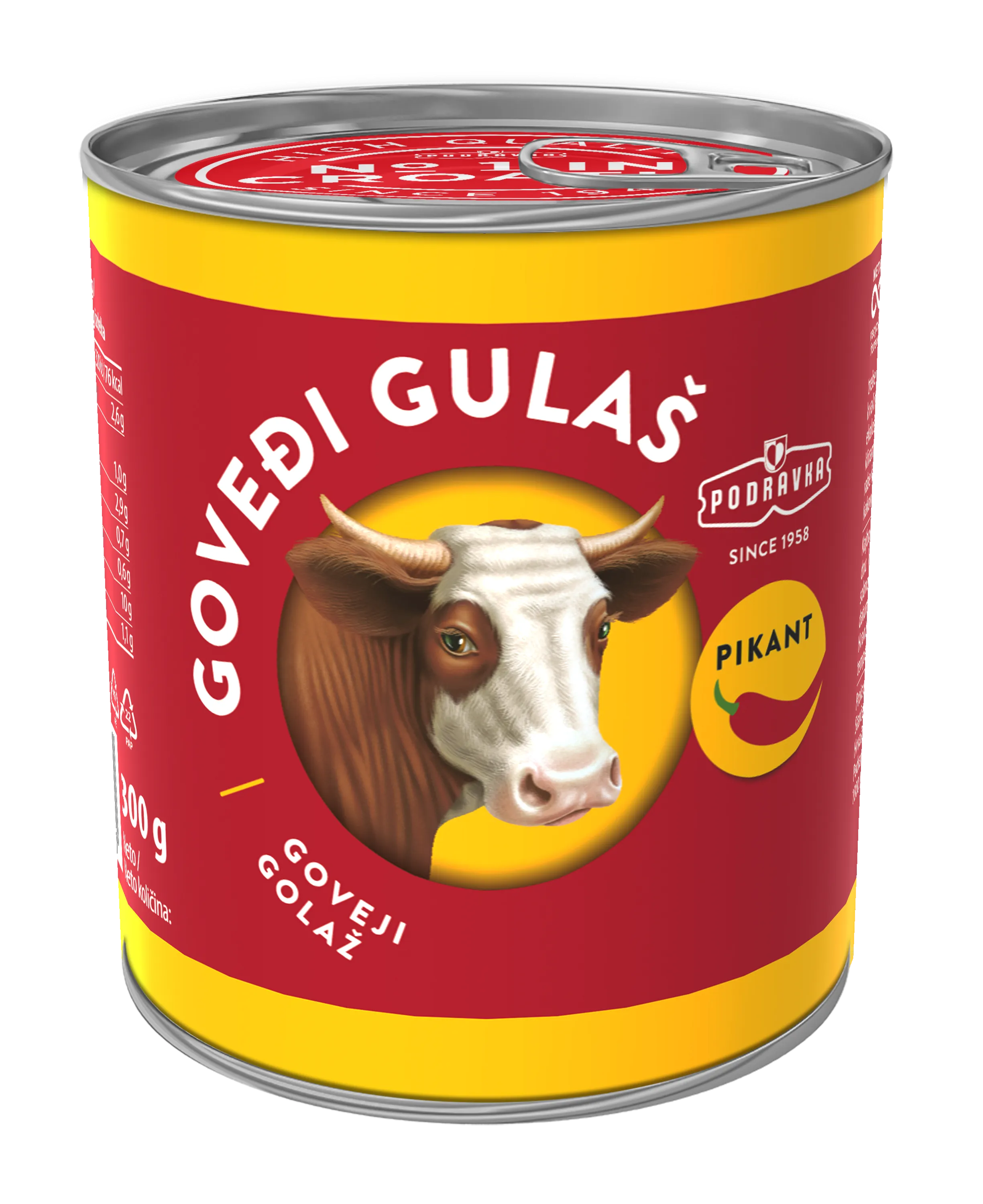 Beef goulash piquant