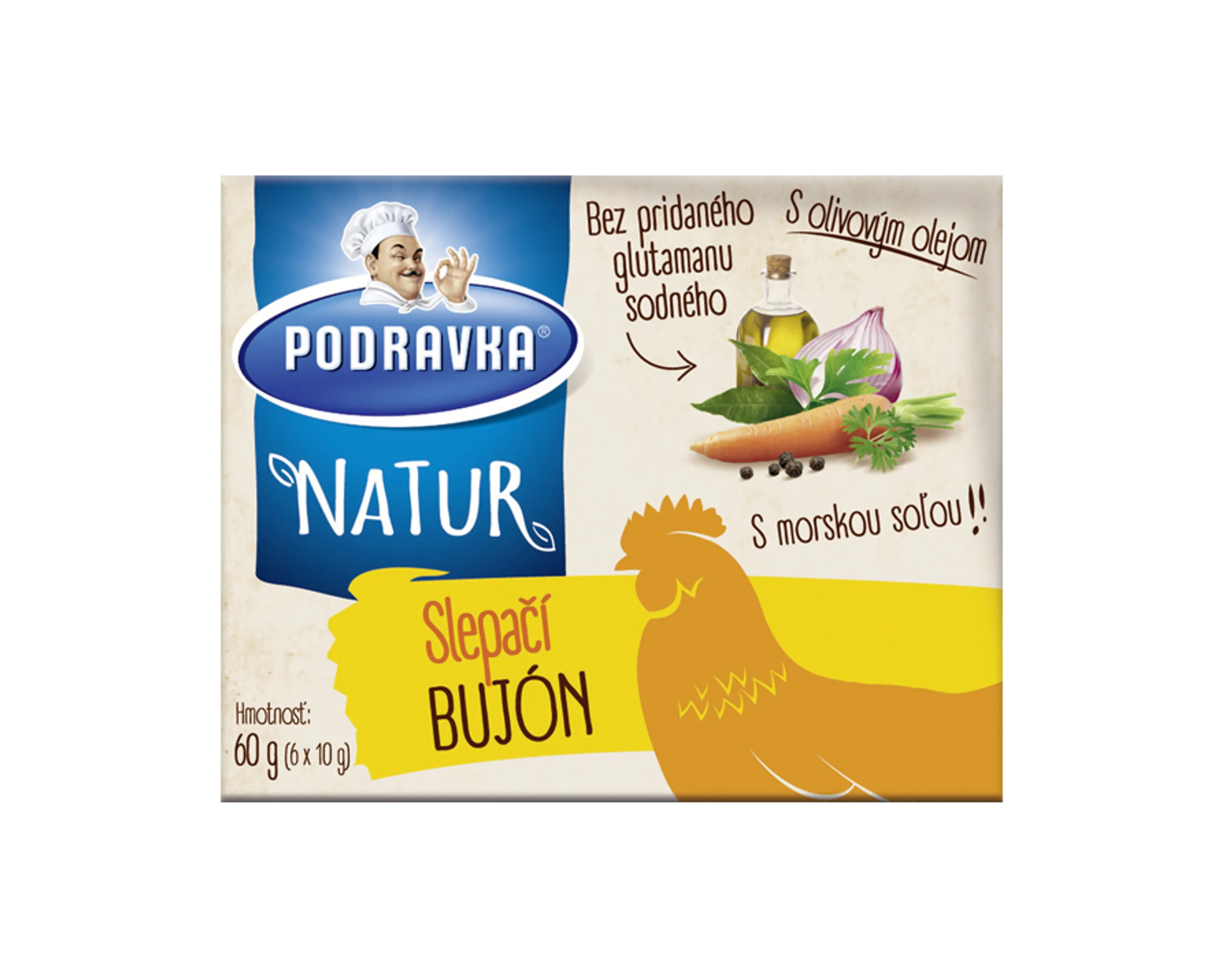 NATUR slepačí bujón
