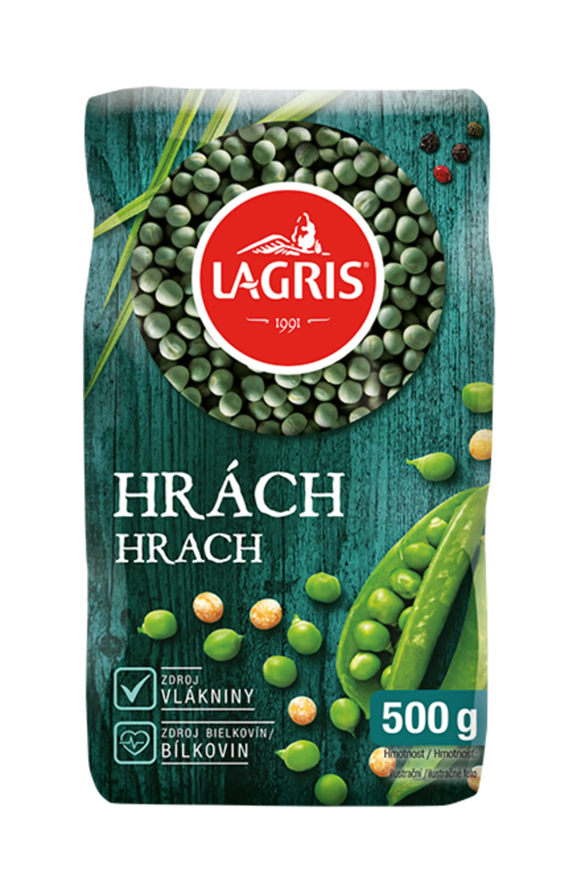 Hrách zelený celý