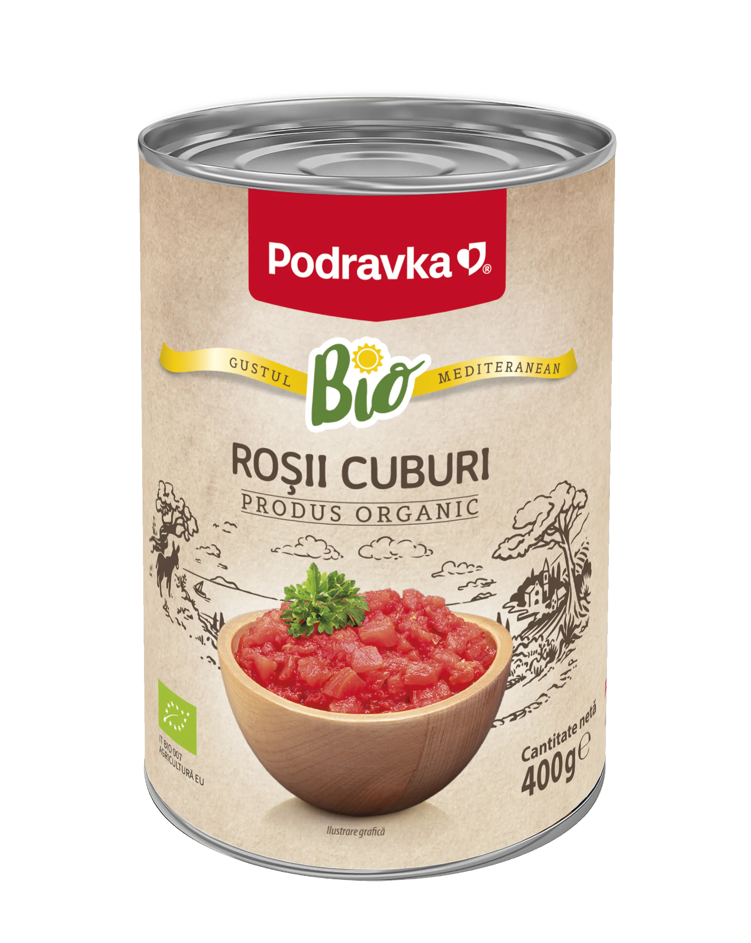 Roșii cuburi Bio