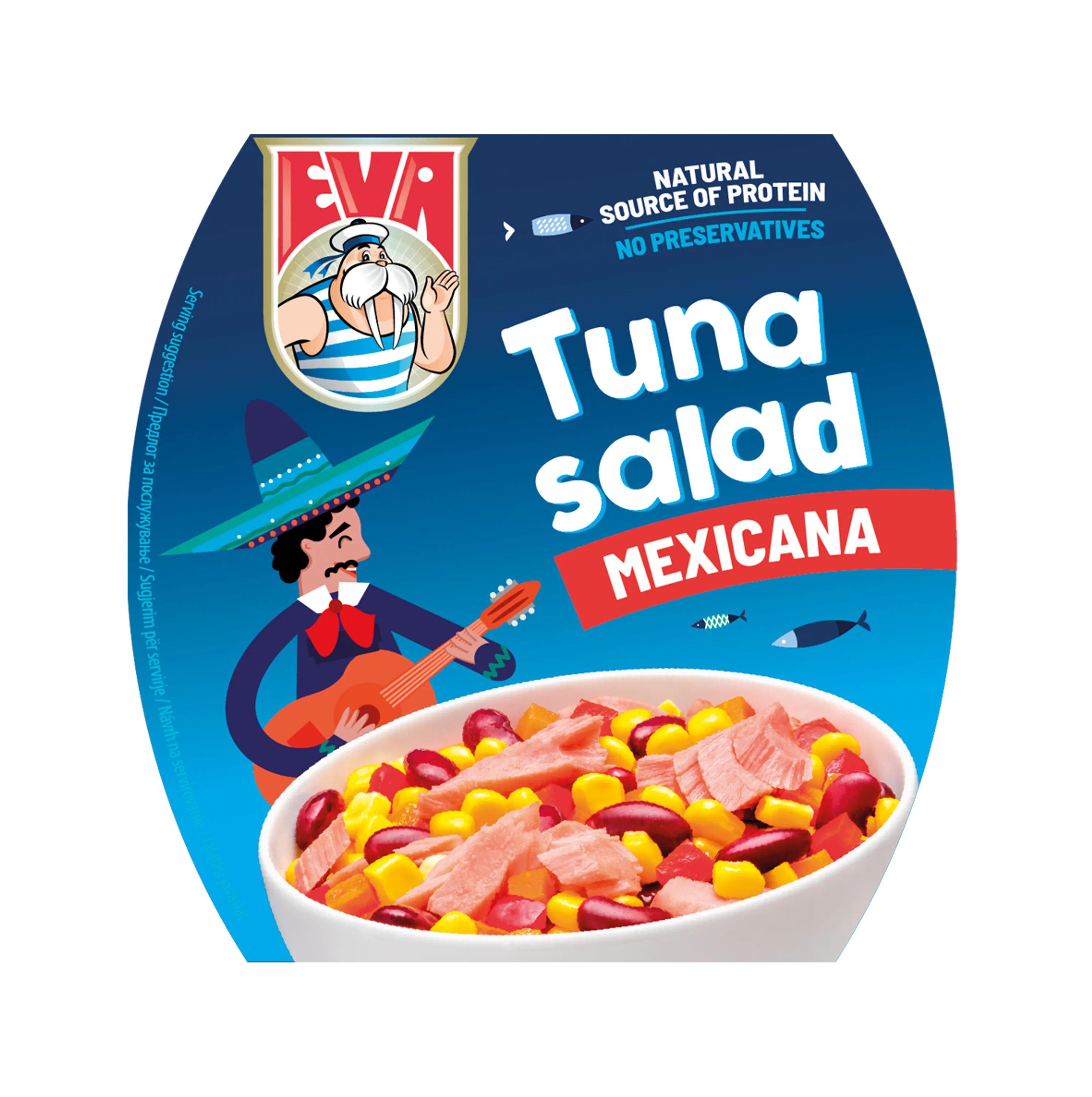 Tuniakový šalát Mexicana