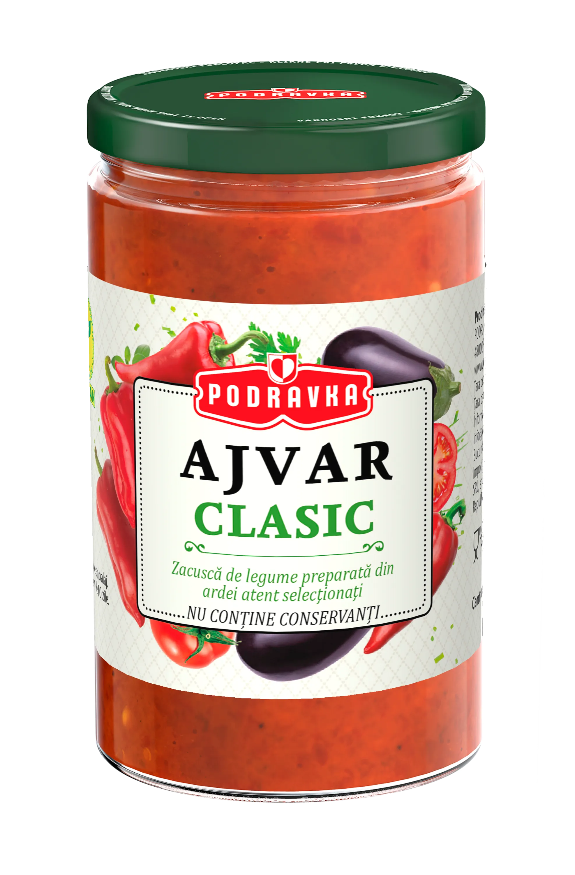 Ajvar Zacuscă de ardei roșii